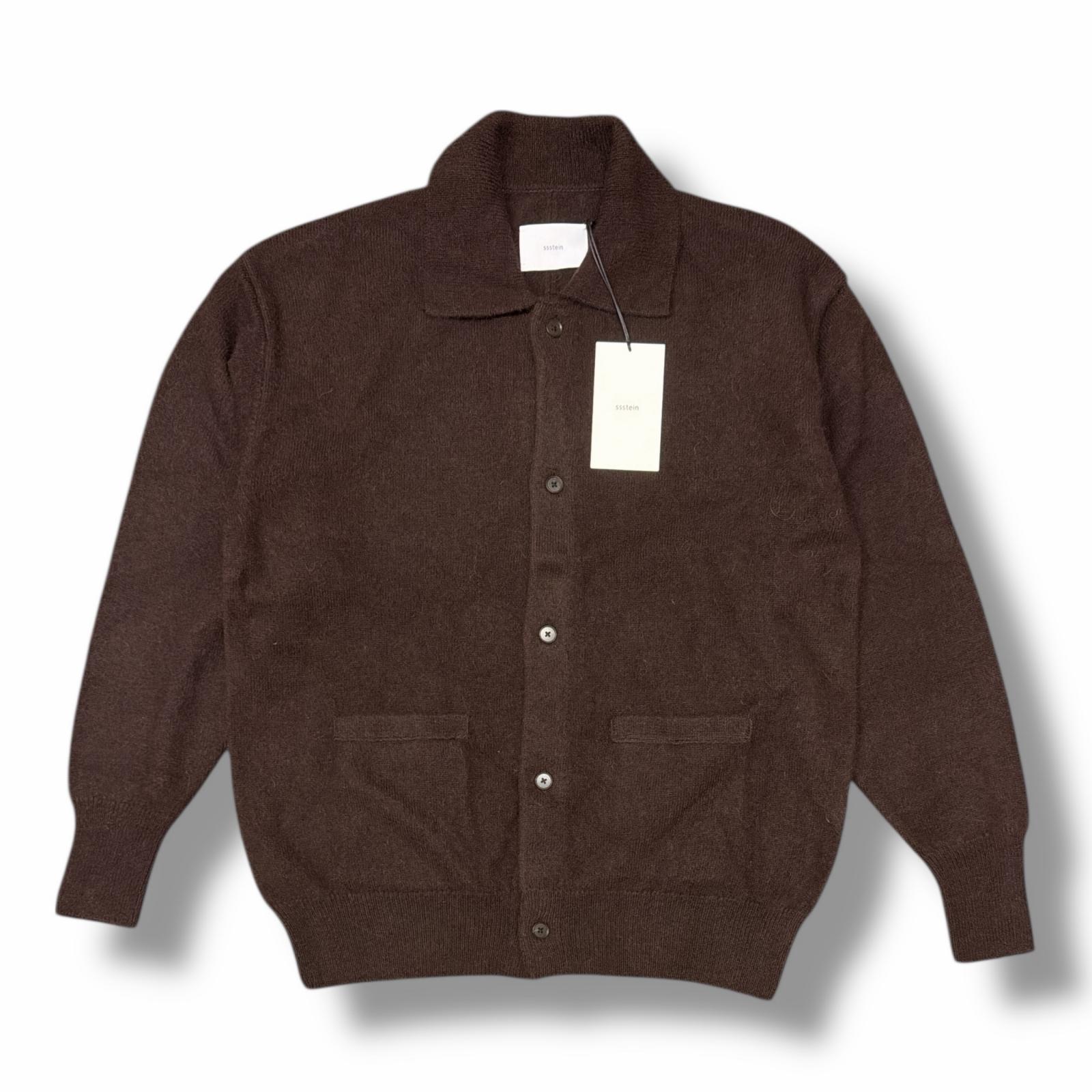 楽天市場】stein・シュタイン THICK WALE RIB CREW NECK CARDIGAN 状態