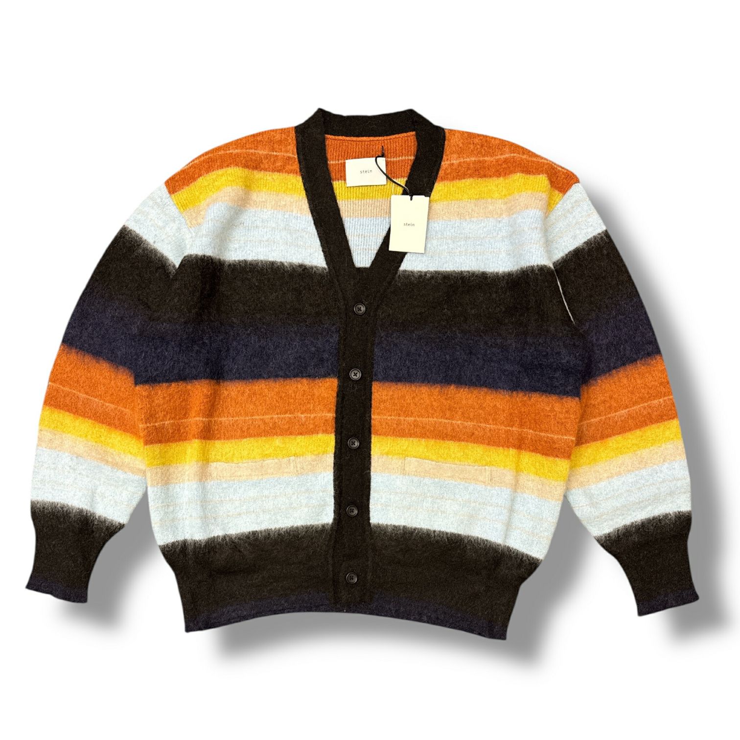 楽天市場】stein シュタイン 23AW BUMPY PATTERNED KNIT CARDIGAN 