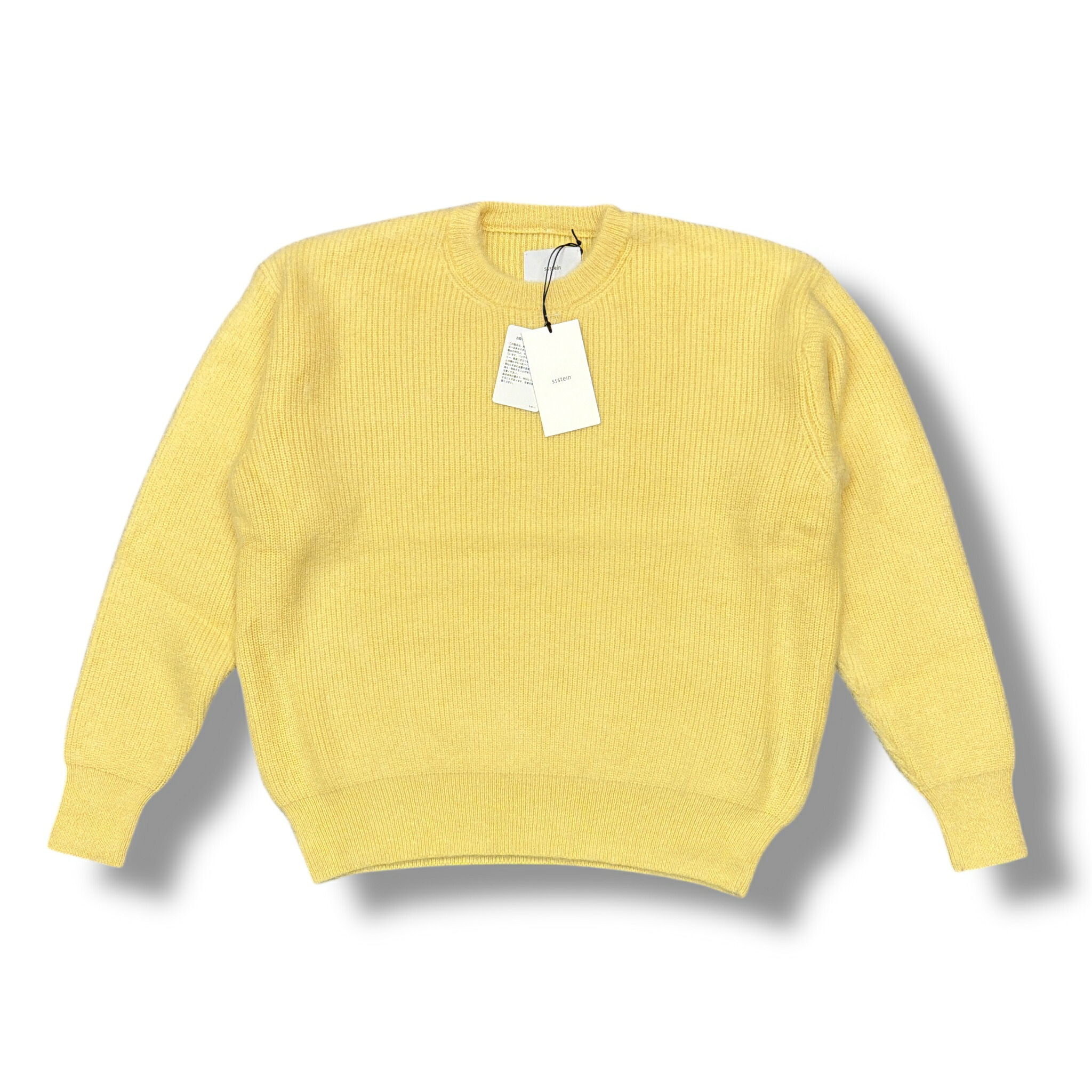 ssstein・シュタイン KID MOHAIR KNIT LS 状態SS キッドモヘアニット セーターST.997 クリームサイズS（99493A）
