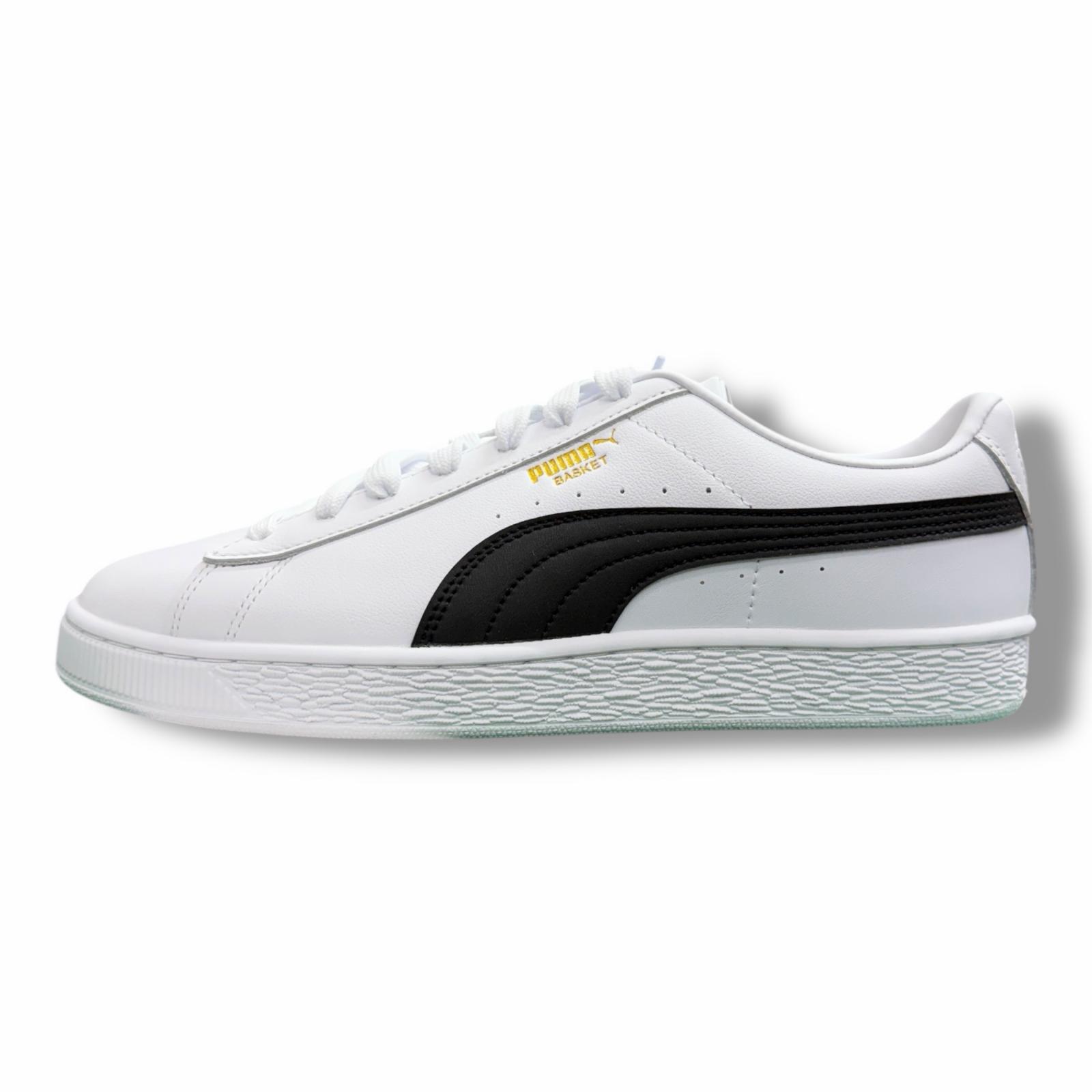 未使用 PUMA・プーマ BASKET CLASSIC XXI 状態SS バスケット クラシック XXI スニーカー 374923-02 27cm ホワイト メンズ （4812M）【中古】