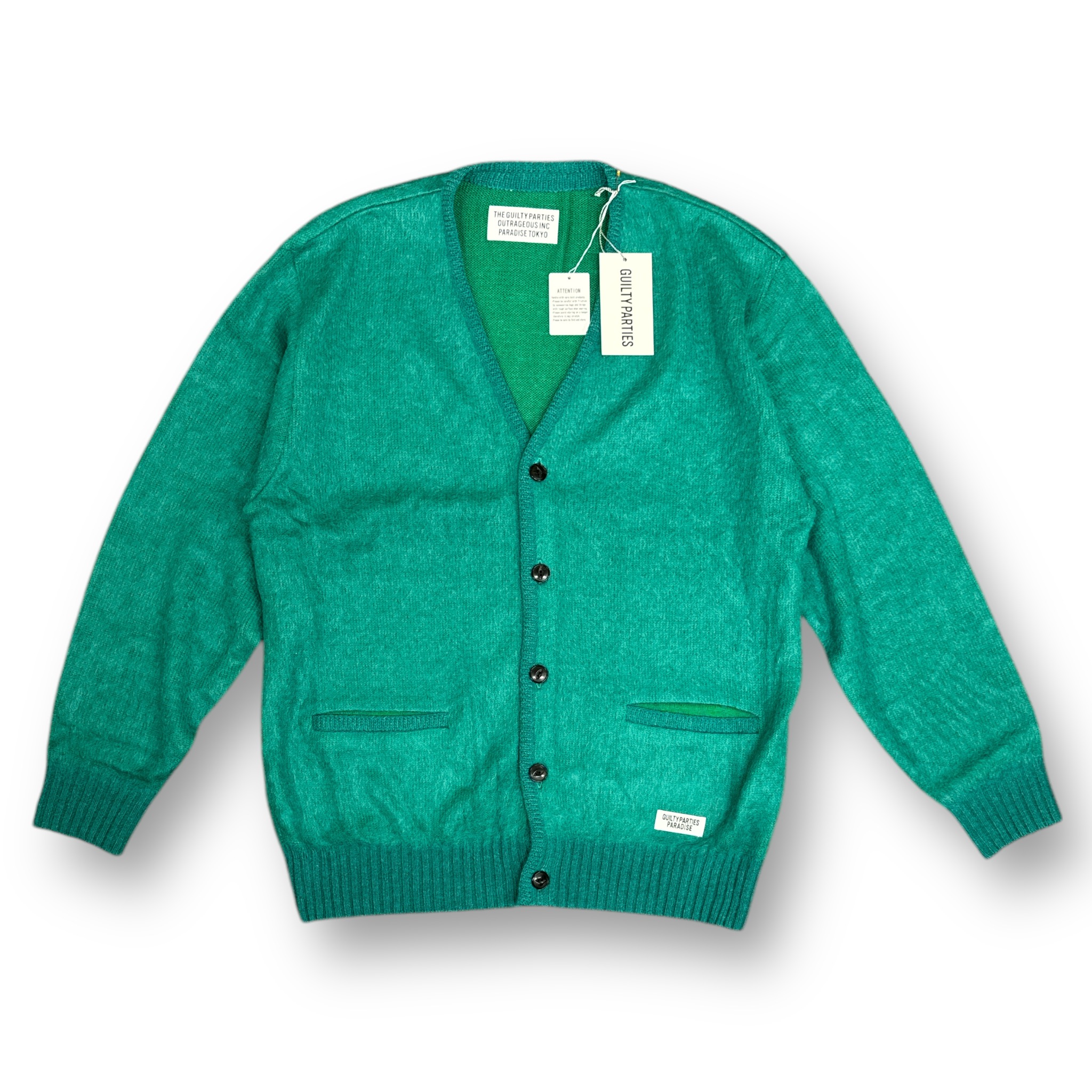 楽天市場】WACKO MARIA ワコマリア カーディガン サイズ:S 23AW ロゴ