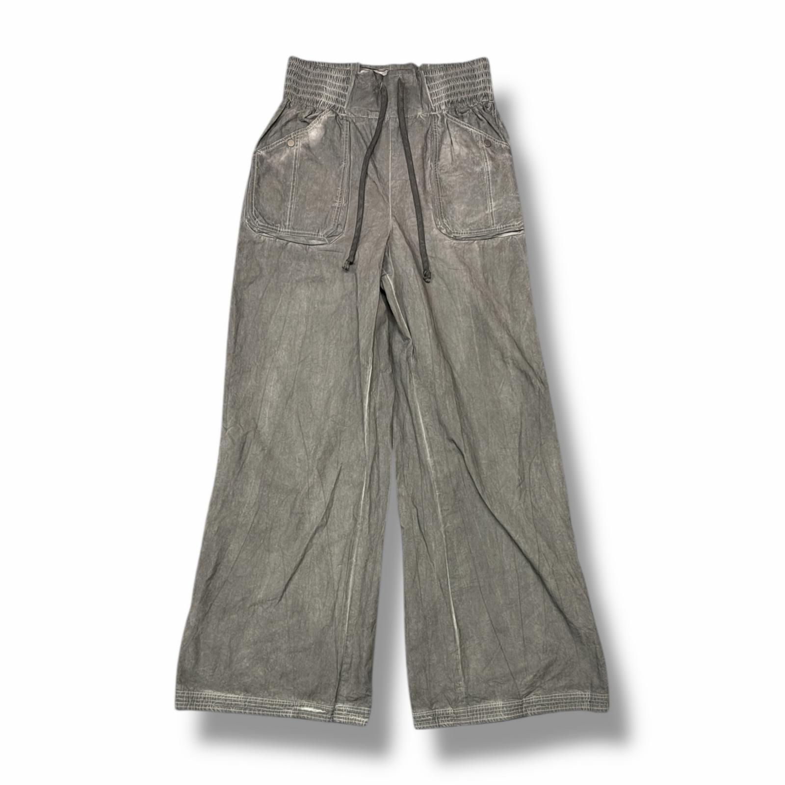 Troubled Waters トラブルウォーター Boxing Sweatpants 状態A ボクシングスウェットパンツ オーバーダイ加工 サイズL チャコール メンズ （5881M）【中古】