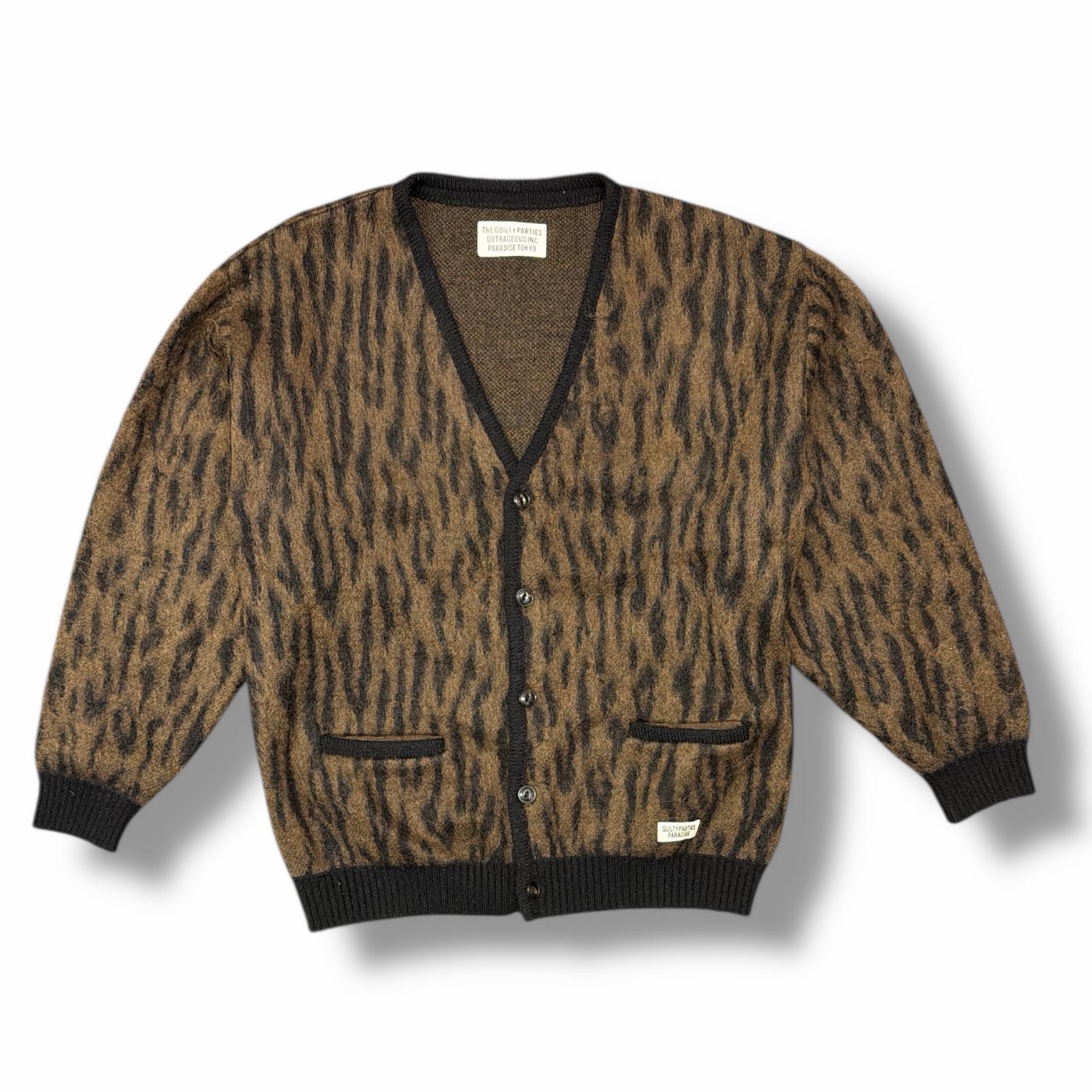 新品未使用【XXL】ワコマリア レオパード モヘア カーディガン 楽天市場】WACKO MARIA 22aw LEOPARD HEAVY MOHAIR CARDIGAN Size-M