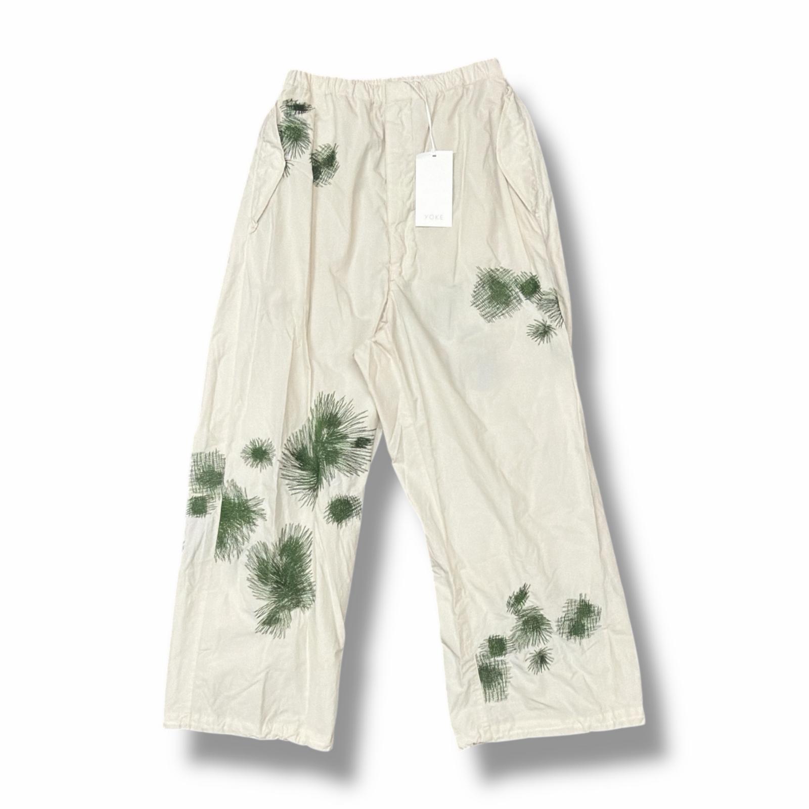 YOKE 25ss LANDSCAPE PRINTED EASY PANTS 【公式通販】