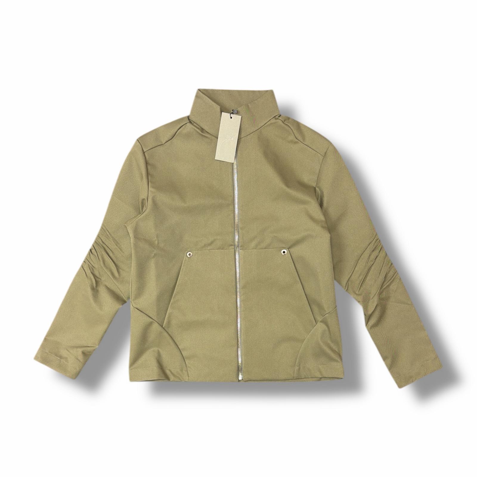 未使用 ryaw リヤウ Tw vein JACKET 状態SS ヴェインジャケット RY-252-JK02 サイズ1 グレー メンズ （4438M）【中古】