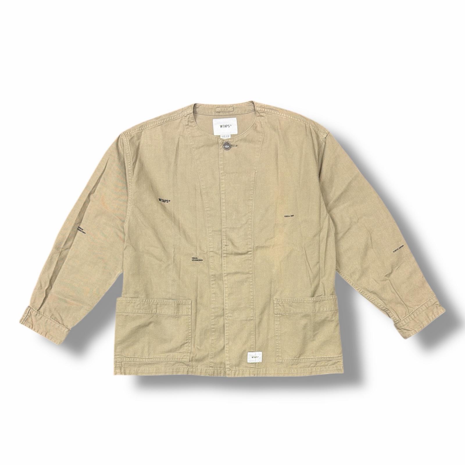 楽天市場】WTAPS ダブルタップス ジャケット ノーカラー ミリタリー