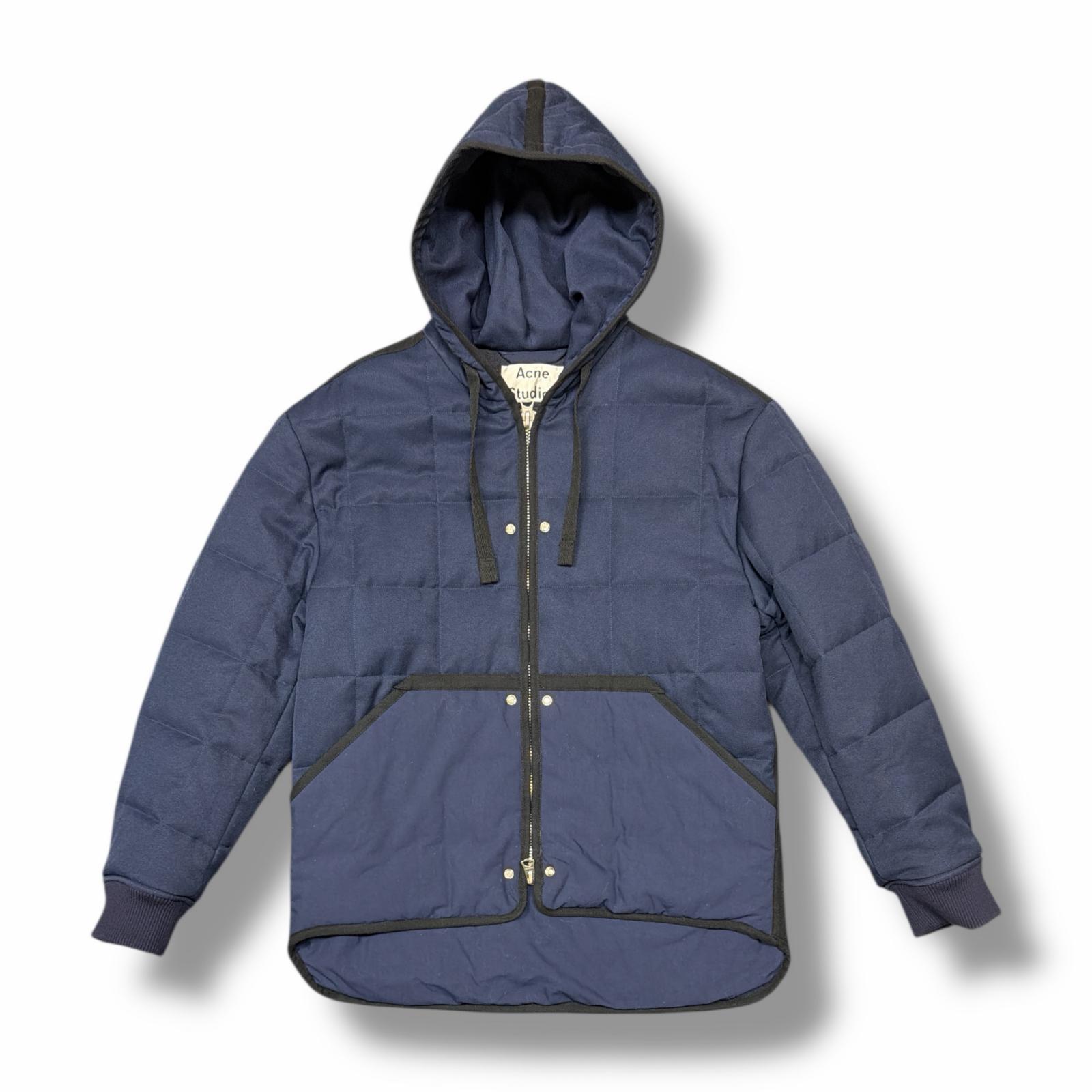ACNE STUDIOS・アクネストゥディオズ キルティングジャケット 状態A アウター FN-MN-OUTW000007 サイズ48 ネイビー メンズ （6029M）【中古】