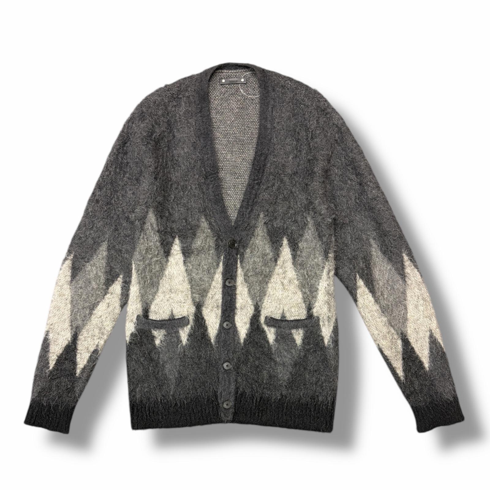 楽天市場】MINEDENIM マインデニム Kid Mohair Argyle Washed Knit