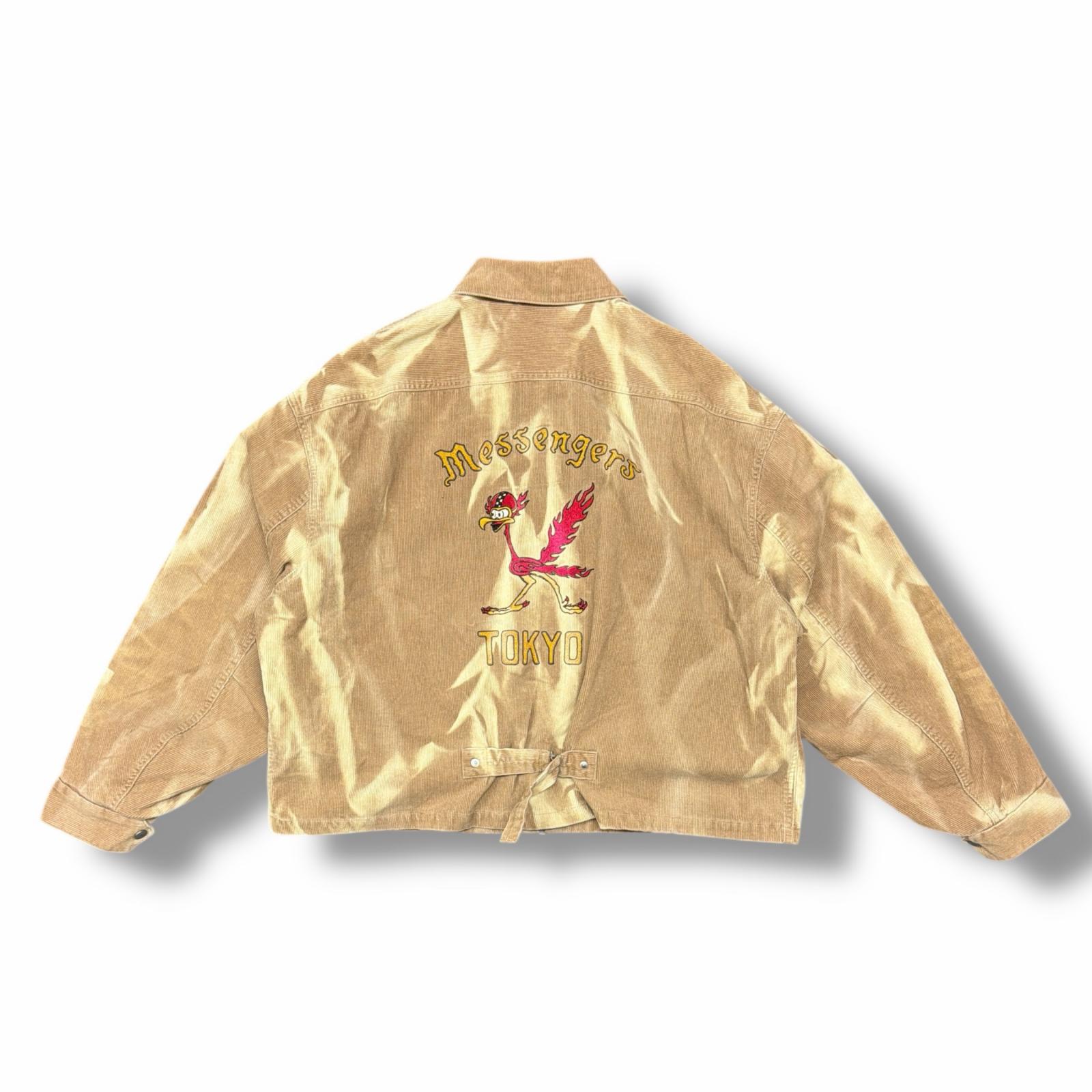 未使用 KAMIYA・カミヤ Sun Faded Like Corduroy Work Jacket 状態SS コーデュロイワークジャケット G15BL033 サイズM ベージュ メンズ （6772M）【中古】｜買取MOTTO　店
