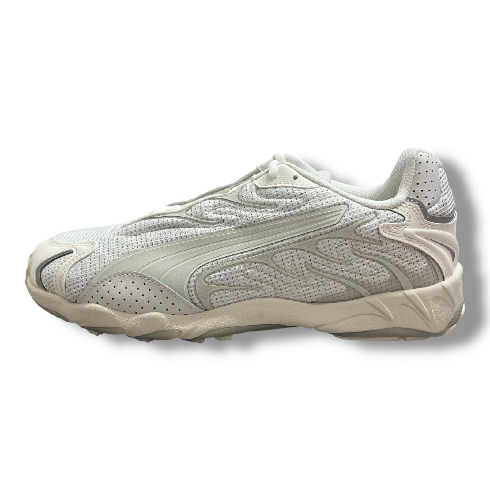 PUMA・プーマ INHALE REFLECTIVE 状態 インヘイル リフレクティブ 401779-01 ホワイト メンズ （4768M）【中古】