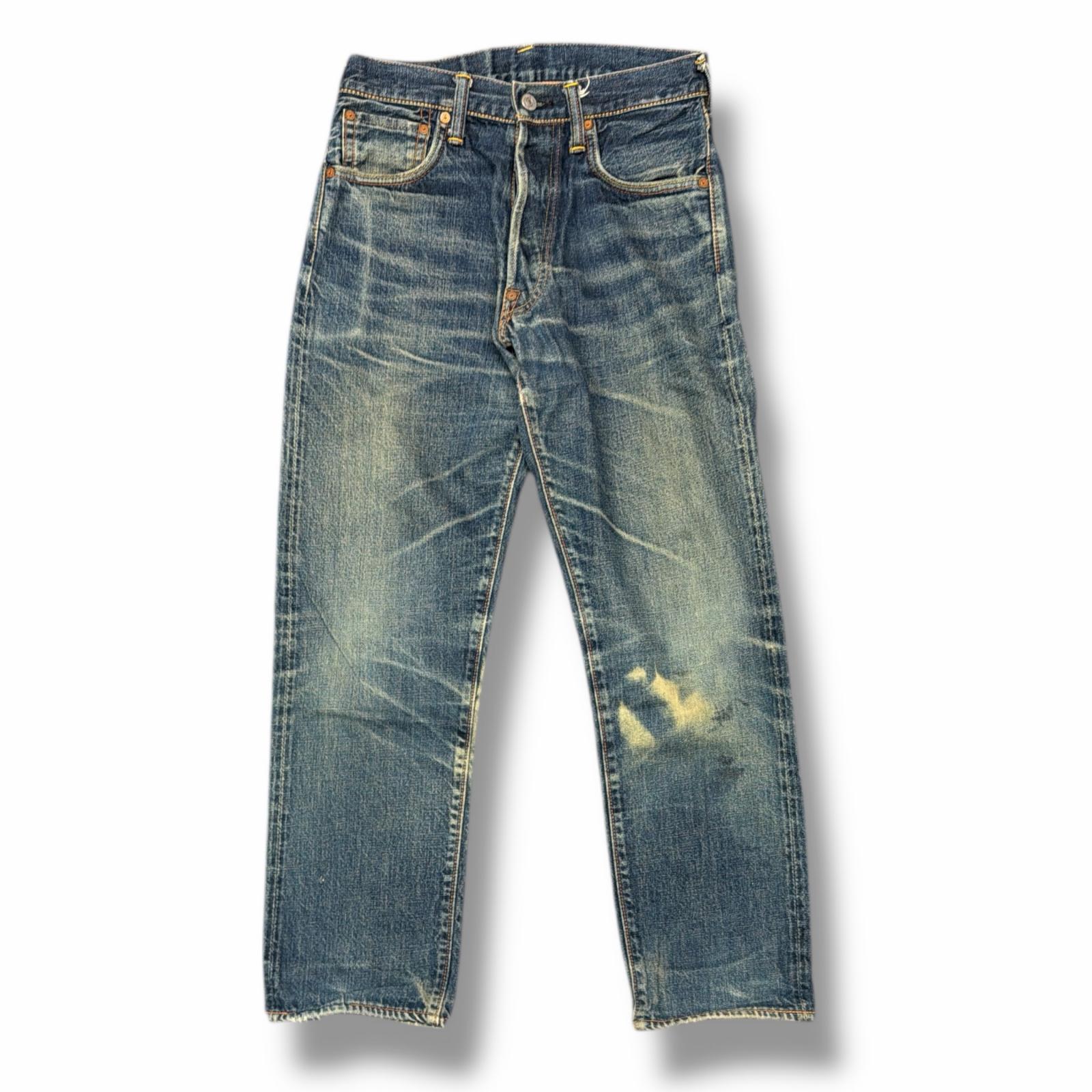 EVISU エビス デニムパンツ 状態C ジーンズ サイズ28×35 インディゴ メンズ （6934M）【中古】