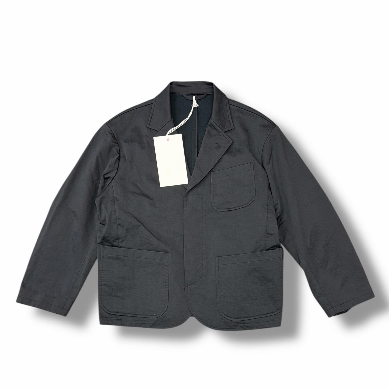 未使用 KANEMASA PHIL. カネマサフィル 25SS 36G ECONYL Solid Single Jacket 状態SS ソリッド シングル ジャケット SK25S-004 サイズS ブラック メンズ （7160M）【中古】｜買取MOTTO　店