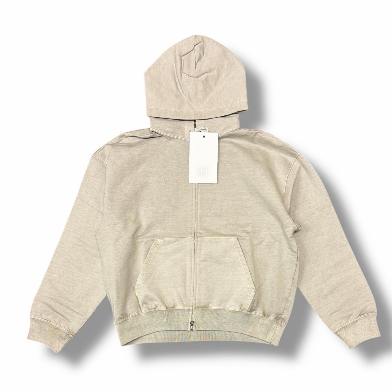 未使用 KANEMASA PHIL. カネマサフィル 36G Zip Hoodie 状態SS ジップフーディー スウェットパーカー KM25S-008 サイズS KHAKI PIGMENT メンズ (7637M)【中古】|買取MOTTO 店