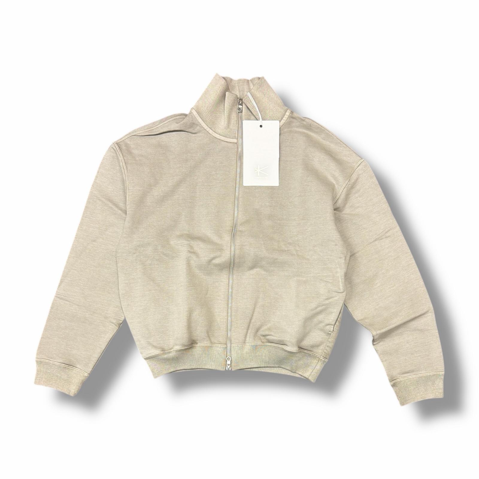 未当て嵌める KANEMASA PHIL. カネマサフィル 25SS 36G Zip Sweat 物質の状態SS ジップスウェット  KM25S-011 大きさS KHAKI PIGMENT メンズ （7639M）【中古】