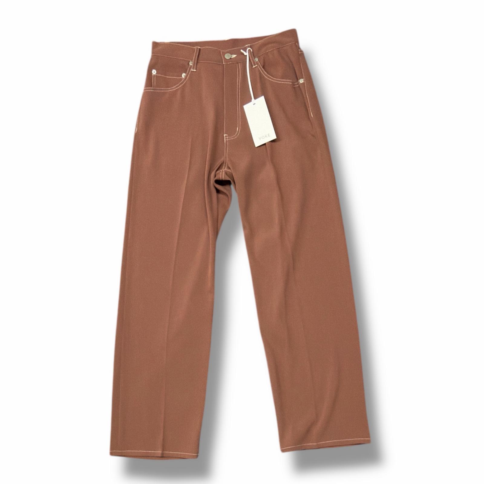 yoke 25SS 3PLEATED ワイドレッグ イージートラウザー 3 【公式通販】