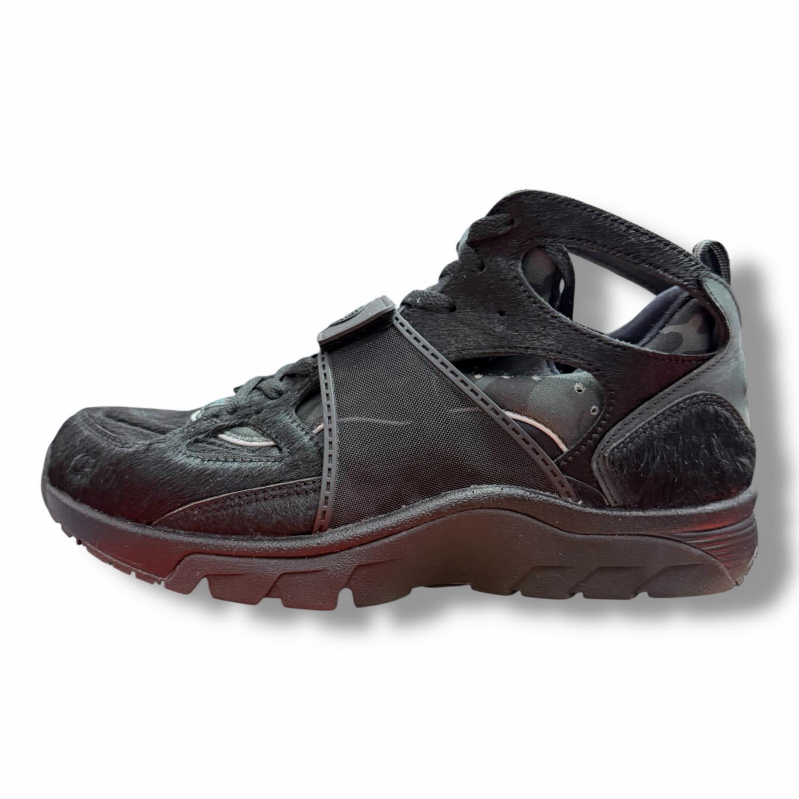 NIKE・ナイキ × Corteiz コーテイズ Air Trainer Huarache 状態A エアトレーナー ハラチ FQ8793-003 29cm ブラック メンズ （8451M）【中古】