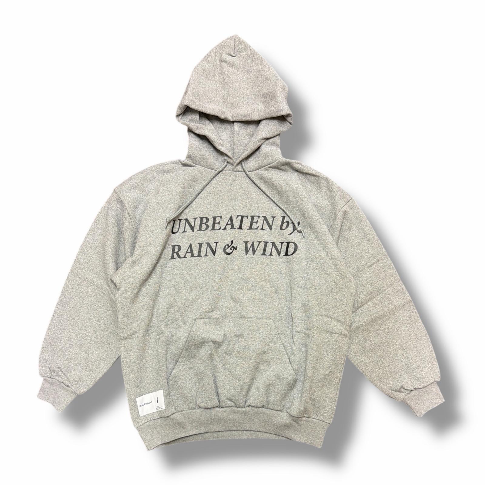 未使用 DESCENDANT・ディセンダント 23AW CETUS HOODY 状態SS フーディー スウェットパーカー 232ATDS-HPM02S サイズ3 グレー メンズ （82959A）【中古】