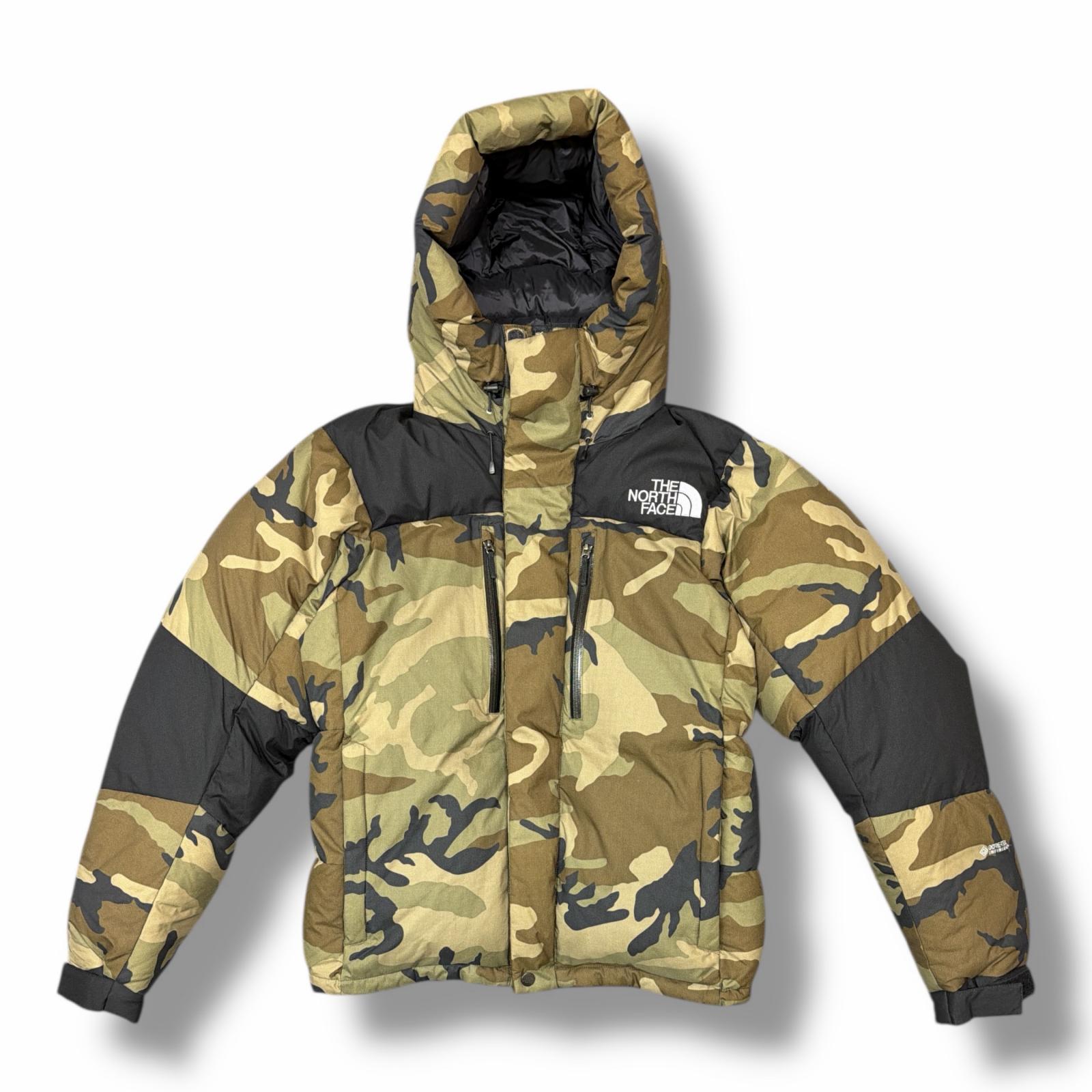 THE NORTH FACE・ザノースフェイス NOVELTY BALTRO LIGHT JACKET 状態A ノベルティバルトロライトジャケット ダウンジャケット ND91951 サイズL カモ メンズ （9019M）【中古】