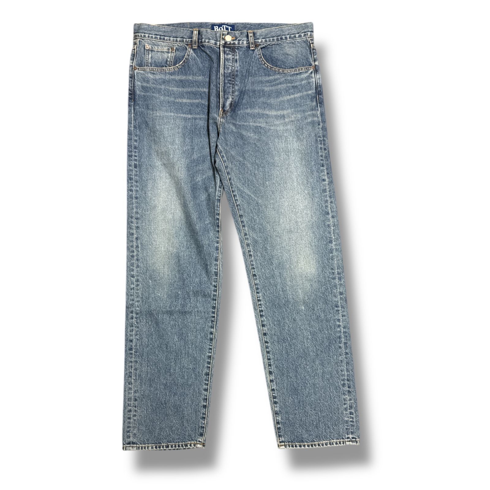 未当て嵌める BoTT・スパイダー 24AW Regular Jean  物質の状態SS レギュラーデニム ジーンズズボン下 243BoTT33 大きさ36 インディゴ メンズ （94801A）【中古】