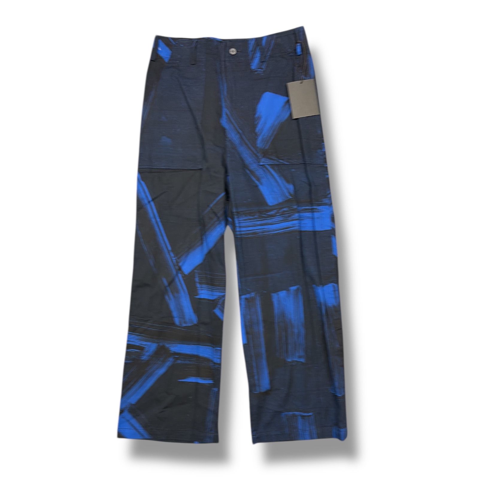 未使用 YOKE・ヨーク 24AW WIDE LEG BAKER PANTS 状態SS ワイドレグベイカーパンツ YK24FW0757P サイズ2 ブルー メンズ （99060A5）【中古】