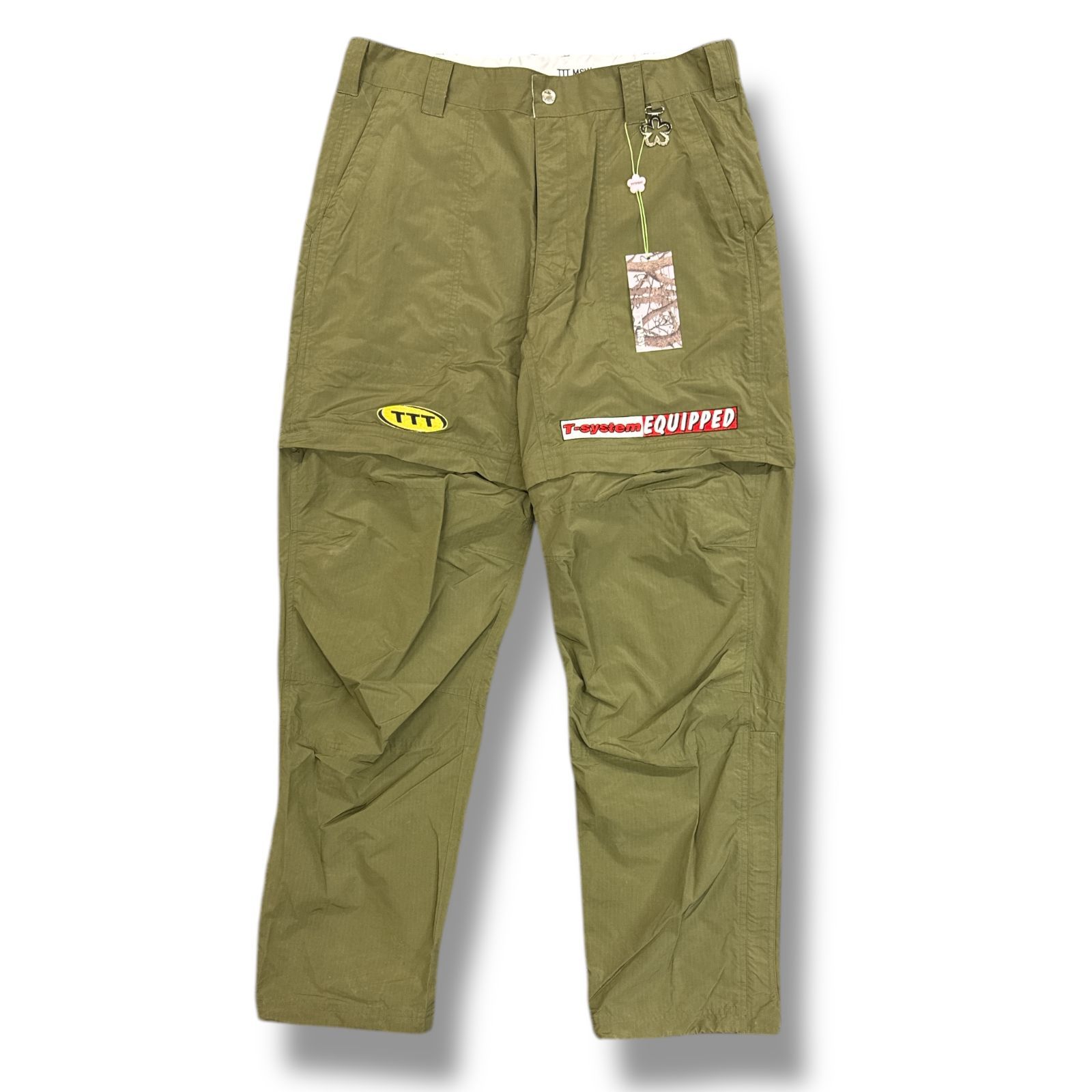 未使用 TTT_MSW・ティーモダンストリートウェア 24SS Convertible pants 状態SS コンバーティブルパンツ TTT-2024SS-PT09 サイズM カーキ メンズ (83674A)【中古】|買取MOTTO 店