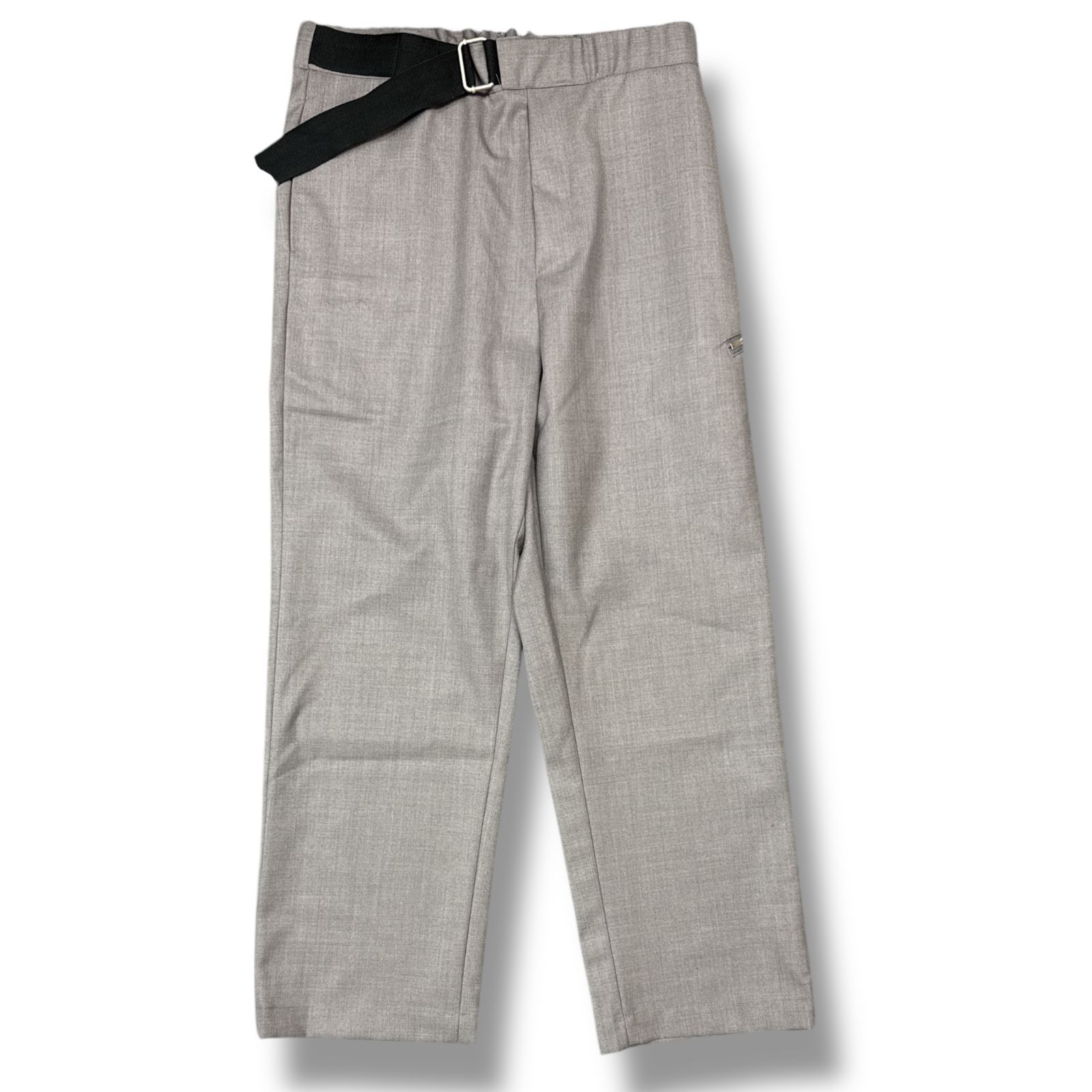 未使用 OAMC・オーエーエムシー Regs Pants 状態SS レグパンツ イージーパンツ PCM1OP01AWO サイズXL グレー メンズ （96200A5）【中古】