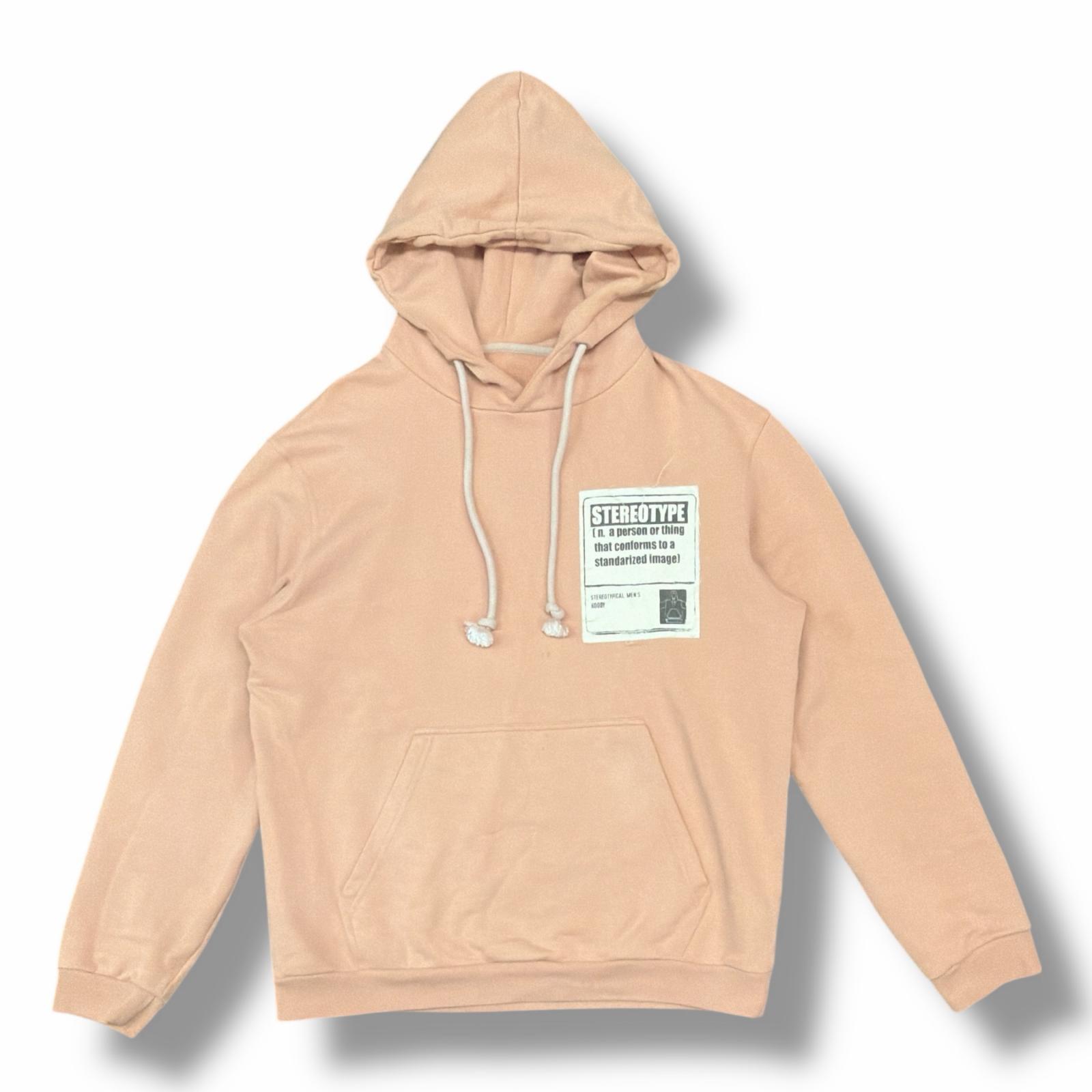 Maison Margiela・メゾンマルジェラ ステレオタイプパーカー 状態B フーディー S50GU0056 サイズ50 ピンク メンズ （9469M）【中古】