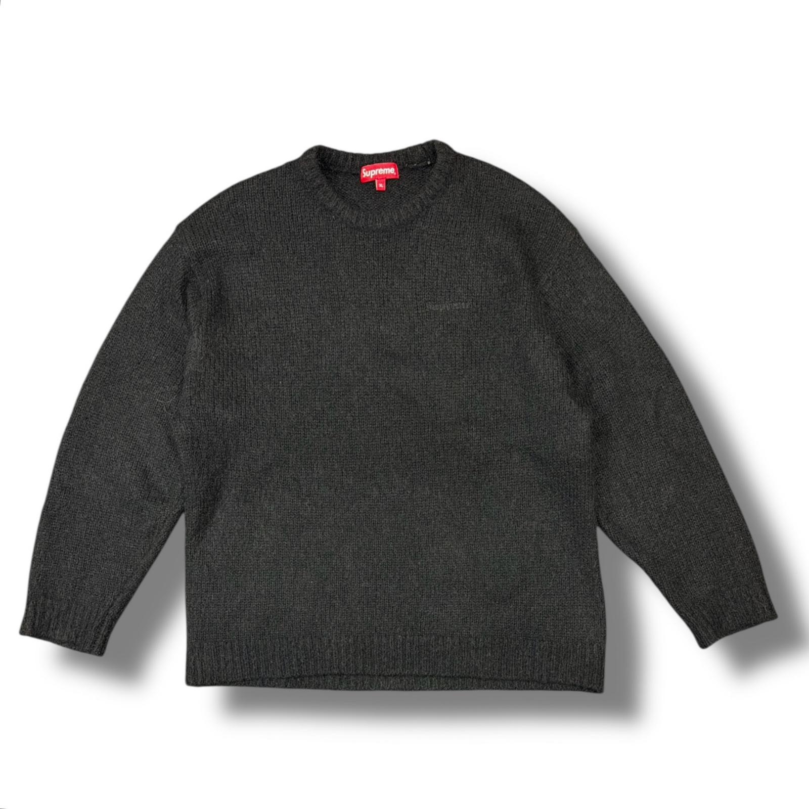Supreme・シュプリーム 22AW Mohair Sweater 状態A モヘヤセーター ニット サイズXL ブラック メンズ （9490M）【中古】