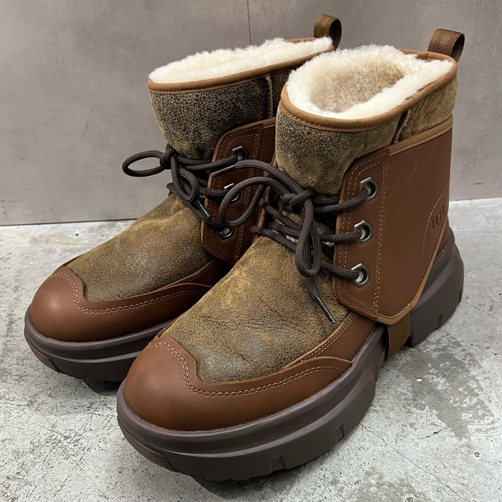 UGG・アグ 25AW M JLD BOOT / CHESTNUT 状態A シープスキン ブーツ 29cm ブラウン メンズ （6993M）【中古】｜買取MOTTO　店