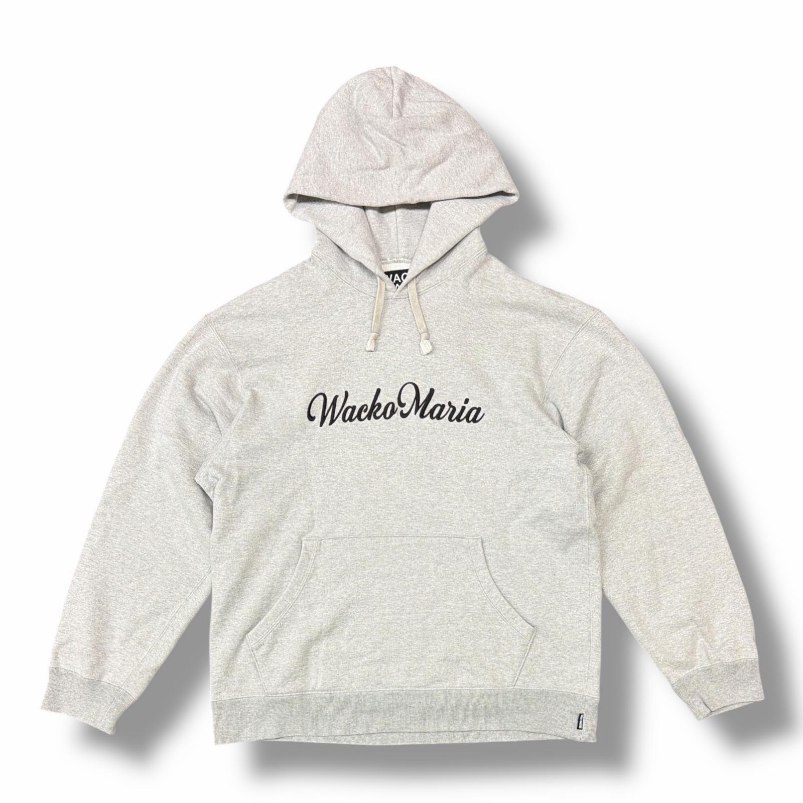 WACKO MARIA・ワコマリア 23SAW MIDDLE WEIGHT PULLOVER HOODED SWEAT SHIRT 状態A ミドルウェイトプルオーバーフーディー スウェットパーカー サイズL グレー メンズ （9976M）【中古】｜買取MOTTO　店