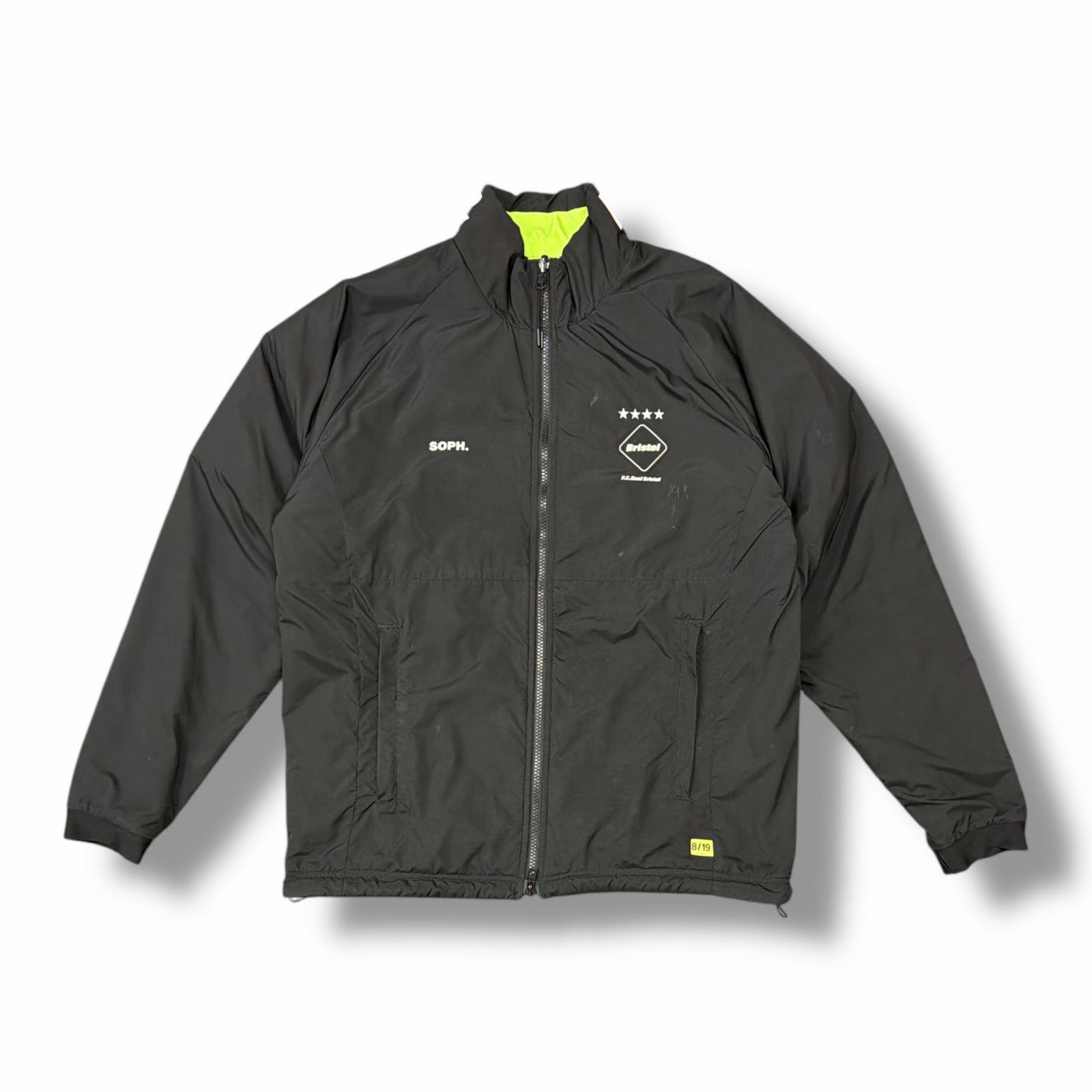 F.C.Real Bristol・エフシーレアルブリストル 18AW POLARTEC FLEECE REVERSIBLE BLOUSON 状態B ポーラテックリバーシブルフリースブルゾン ジャケット FCRB-189021 サイズM ブラック メンズ （9987M）【中古】｜買取MOTTO　店 14,454円