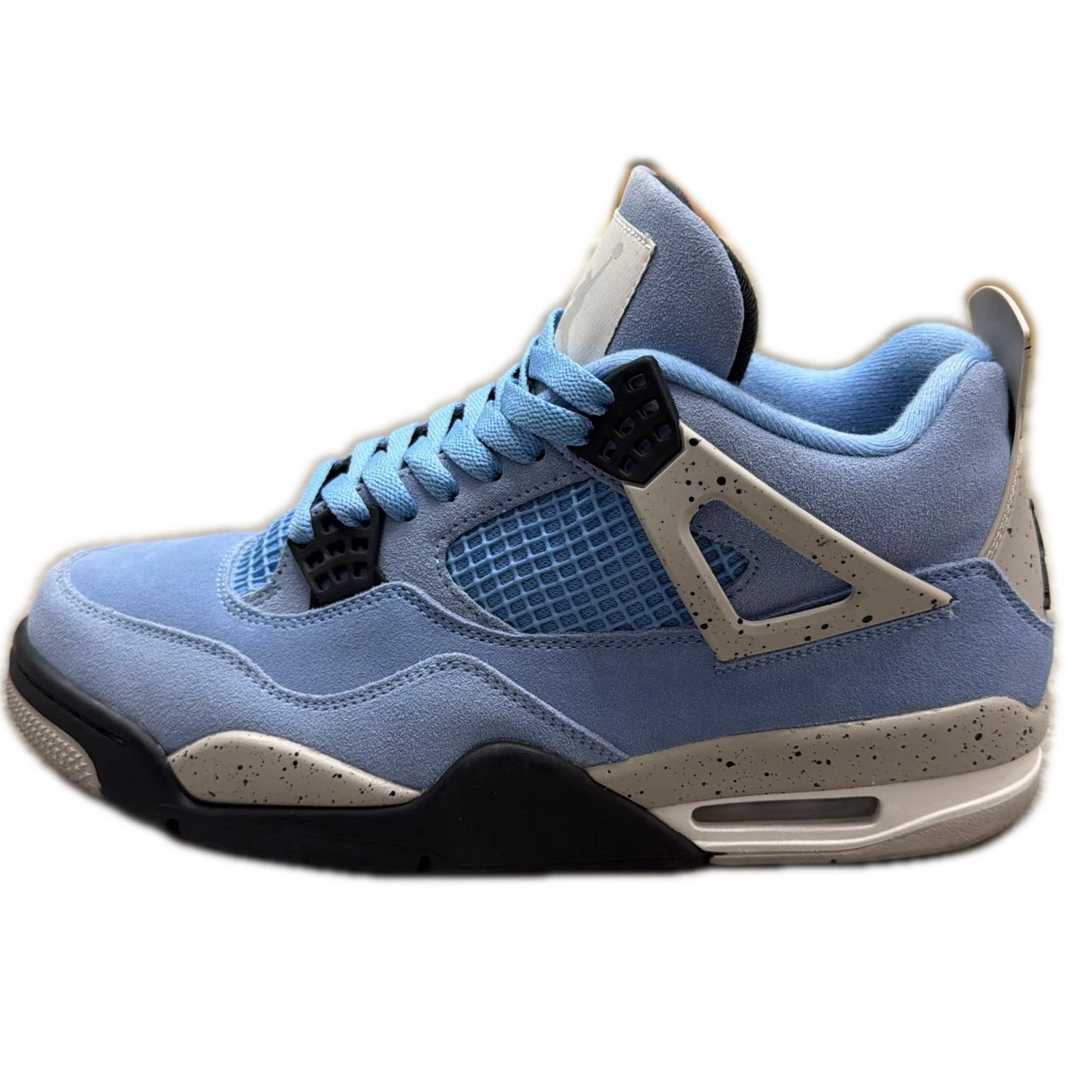 NIKE・ナイキ Air Jordan 4 University Blue 物質の状態 ジョーダン4 スニーカー CT8527-400 大きさ28 青み メンズ （7920M）【中古】