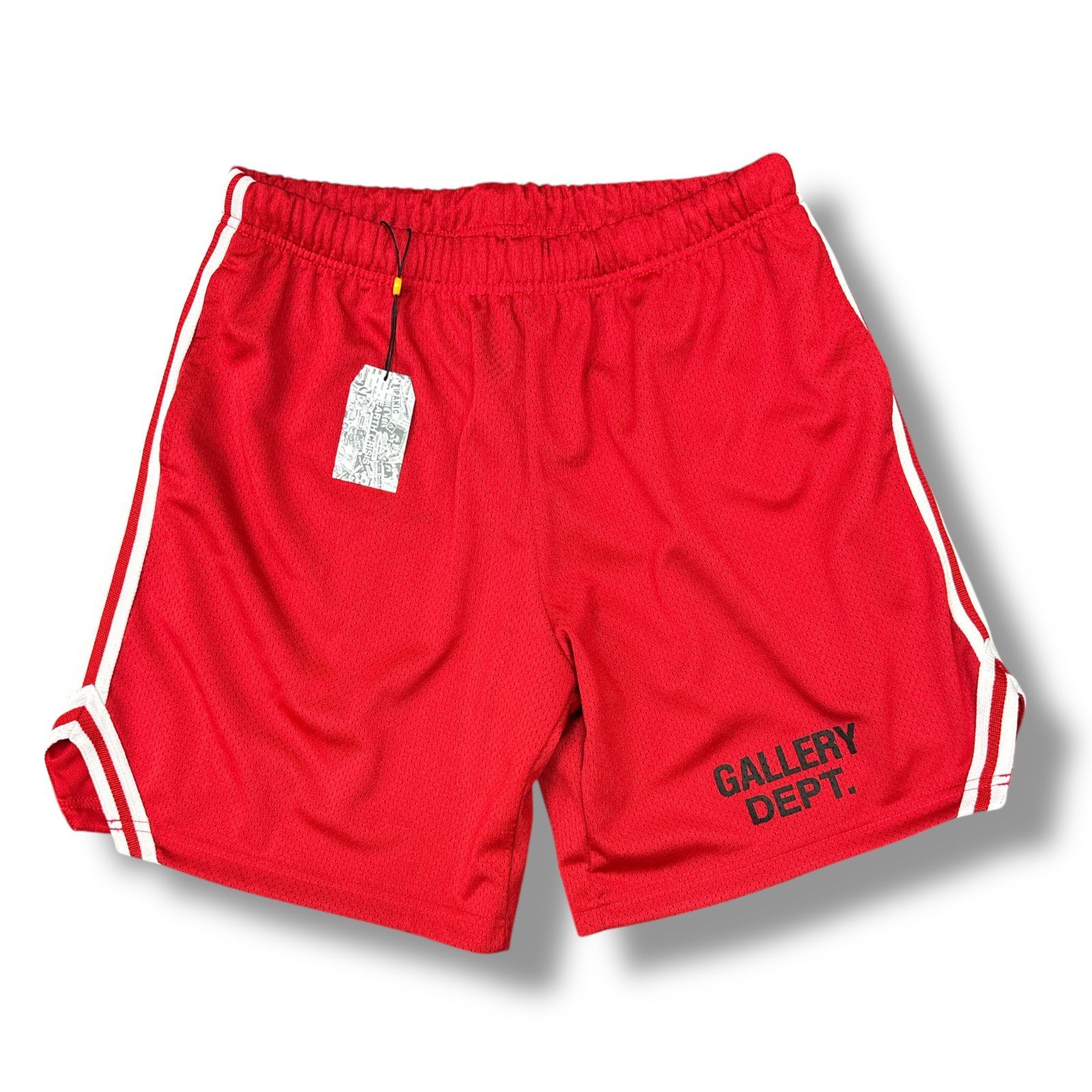 未使用 GALLERY DEPT.・ギャラリーデプト VENICE COURT SHORTS 状態SS ヴェニスコートショーツ メッシュハーフパンツ イージーショーツ VCS-5245 サイズL レッド メンズ （96509A）【中古】 26,600円