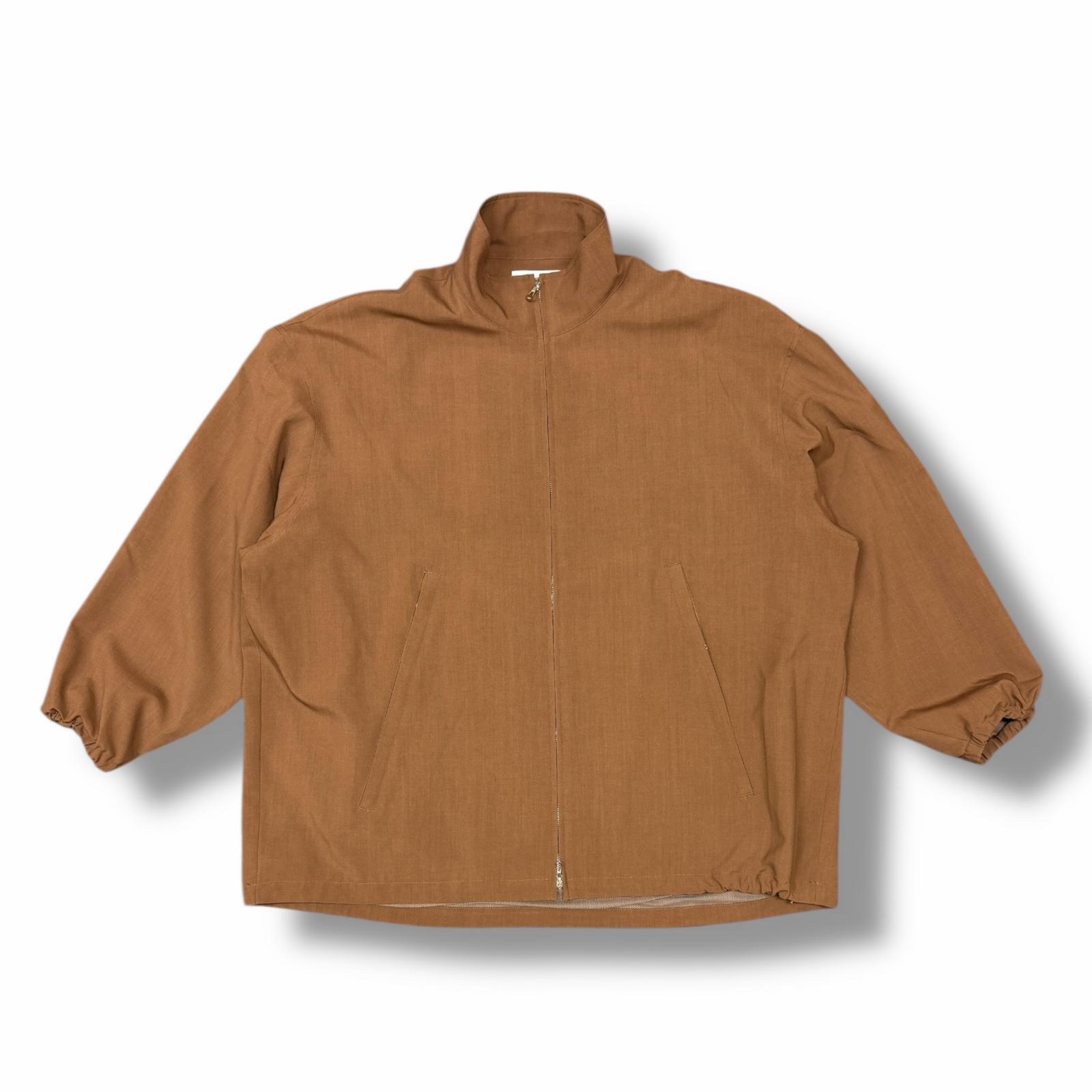Graphpaper・グラフペーパー Tropical Wool Track Blouson 状態A トロピカルウールトラックジャケット ブルゾン GU251-30241 サイズ2 ブラウン メンズ （12800M）【中古】
