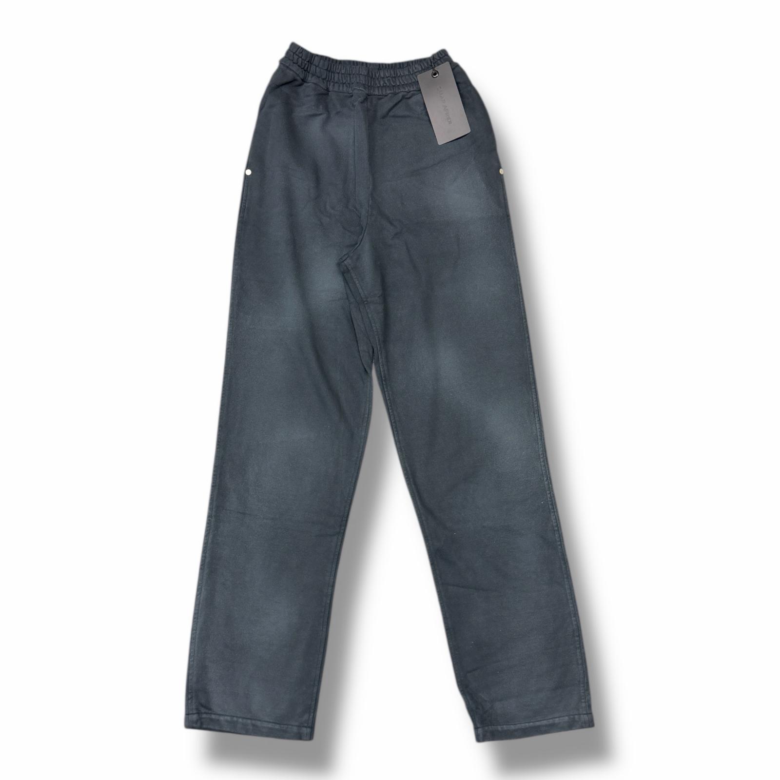 未使用 Omar Afridi オマールアフリディ 25SS RIVETED LOUNGE PANTS 状態SS スウェットパンツ OA-SS25-JER-108 サイズ48 ネイビー メンズ (12768M)【中古】|買取MOTTO 店