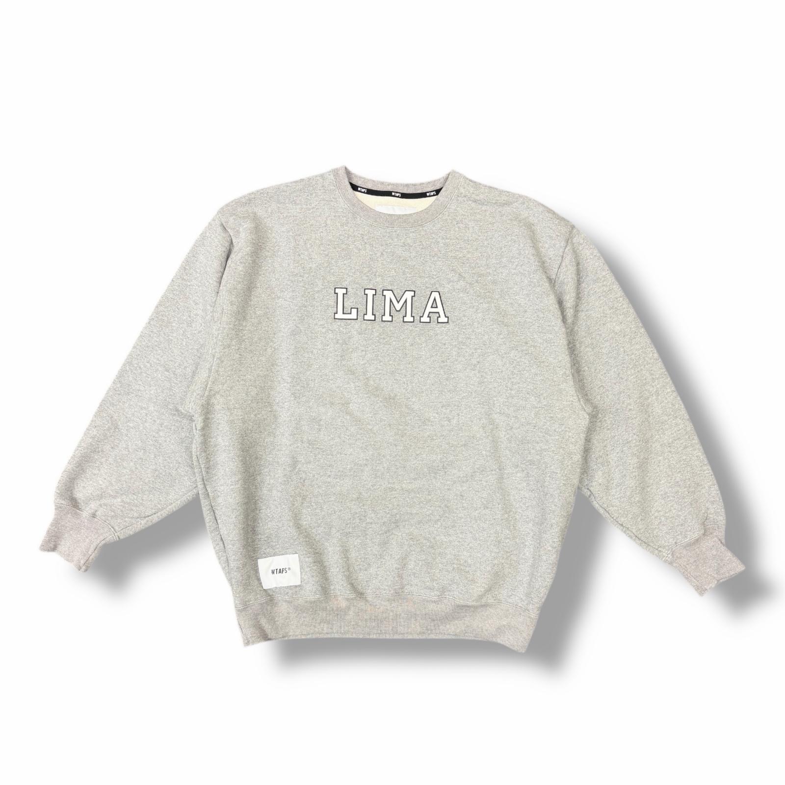 WTAPS・ダブルタップス 24AW ACADEMY / SWEATER / COTTON 物質の状態A 流汗 調教師 242ATDT-CSM18 大きさ3 薄墨色 メンズ （12938M）【中古】