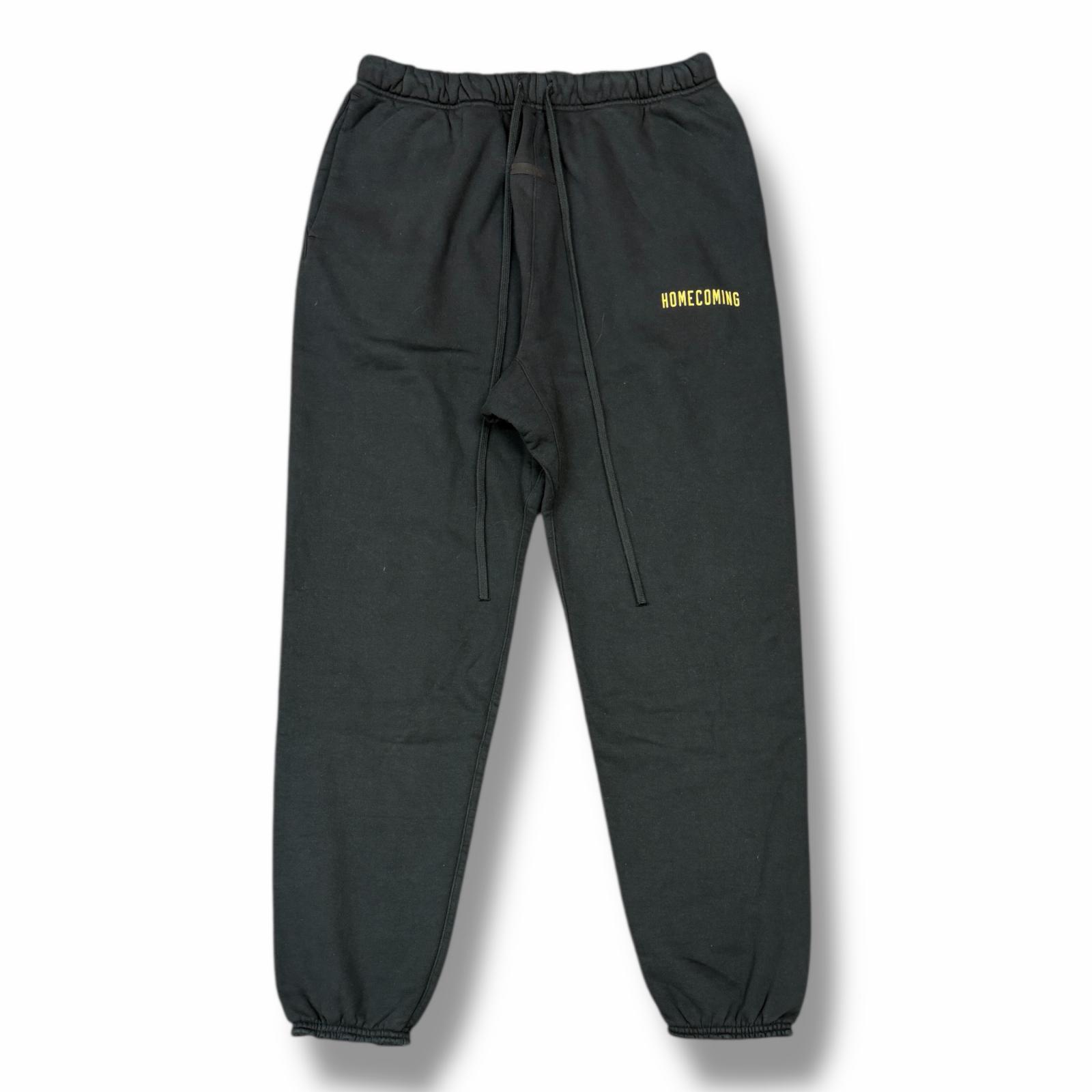 FEAR OF GOD ESSENTIALS・フィアオブゴッド エッセンシャルズ HOMECOMING SWEAT PANTS 状態A ホームカミングスウェットパンツ  130BT244450F サイズM ブラック メンズ （13199M）【中古】