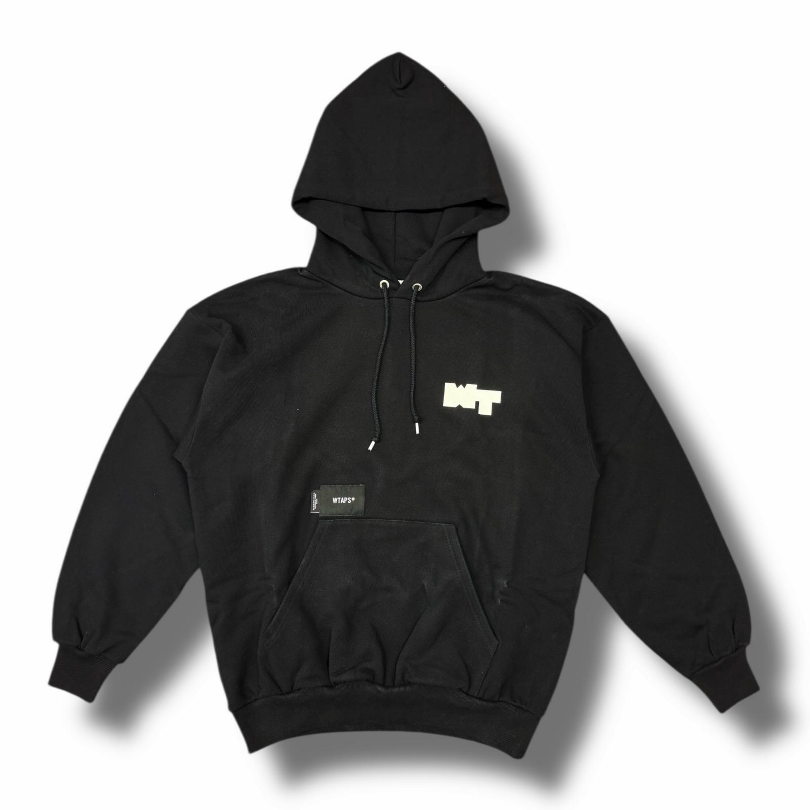 23AW WTAPS 232ATDT-HPM01S SIGN HOODY 01 WTAPS Sign-YD Cotton Hoody 