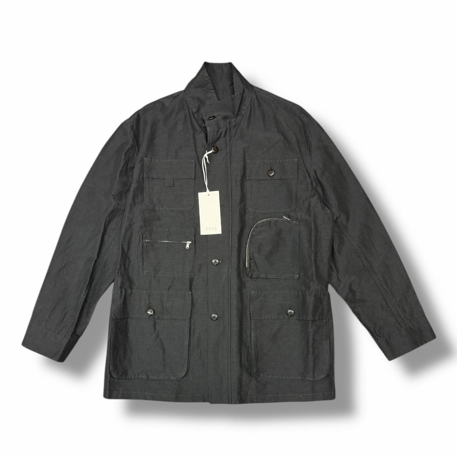 未使用 YOKE・ヨーク 25SS PHOTOGRAPHER JACKET 状態SS フォトグラファージャケット YK25SS0913B サイズ3 ブラック メンズ （12241M）【中古】