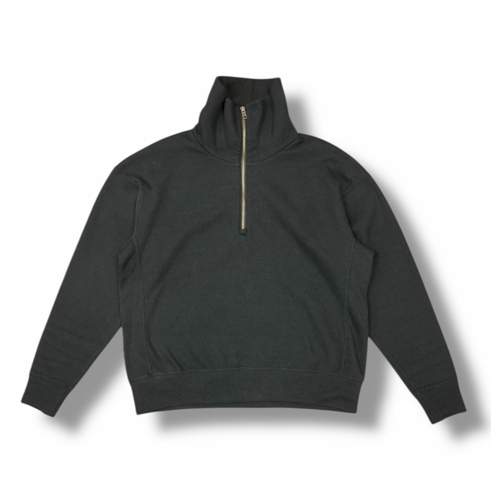 RAINMAKER KYOTO レインメーカーキョウト 22AW THERMAL HALF ZIP SHIRT 状態 サーマル ハーフジップシャツ 長袖 RM222-042 サイズ1 ブラック メンズ （13243M）【中古】｜買取MOTTO　店