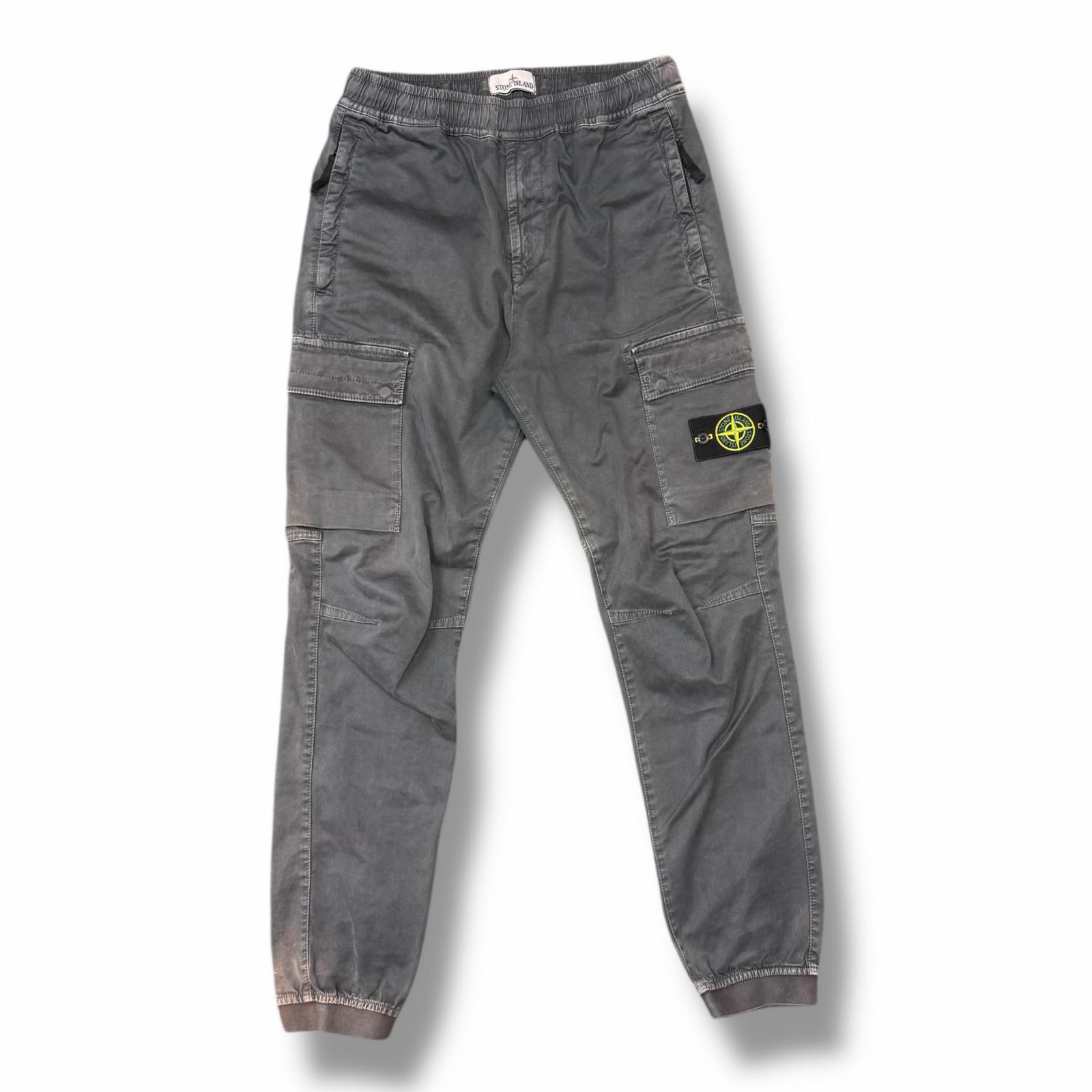 STONE ISLAND・ストーンアイランド カーゴパンツ 状態B イージーパンツ 7715313L1 VO165 サイズ29 グレー系 メンズ （13377M）【中古】