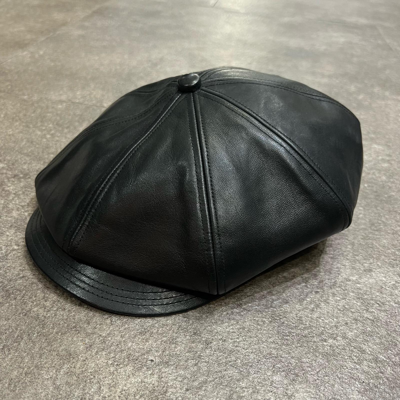 SOLARIS&CO. ソラリスランドコー Leather Casquette \