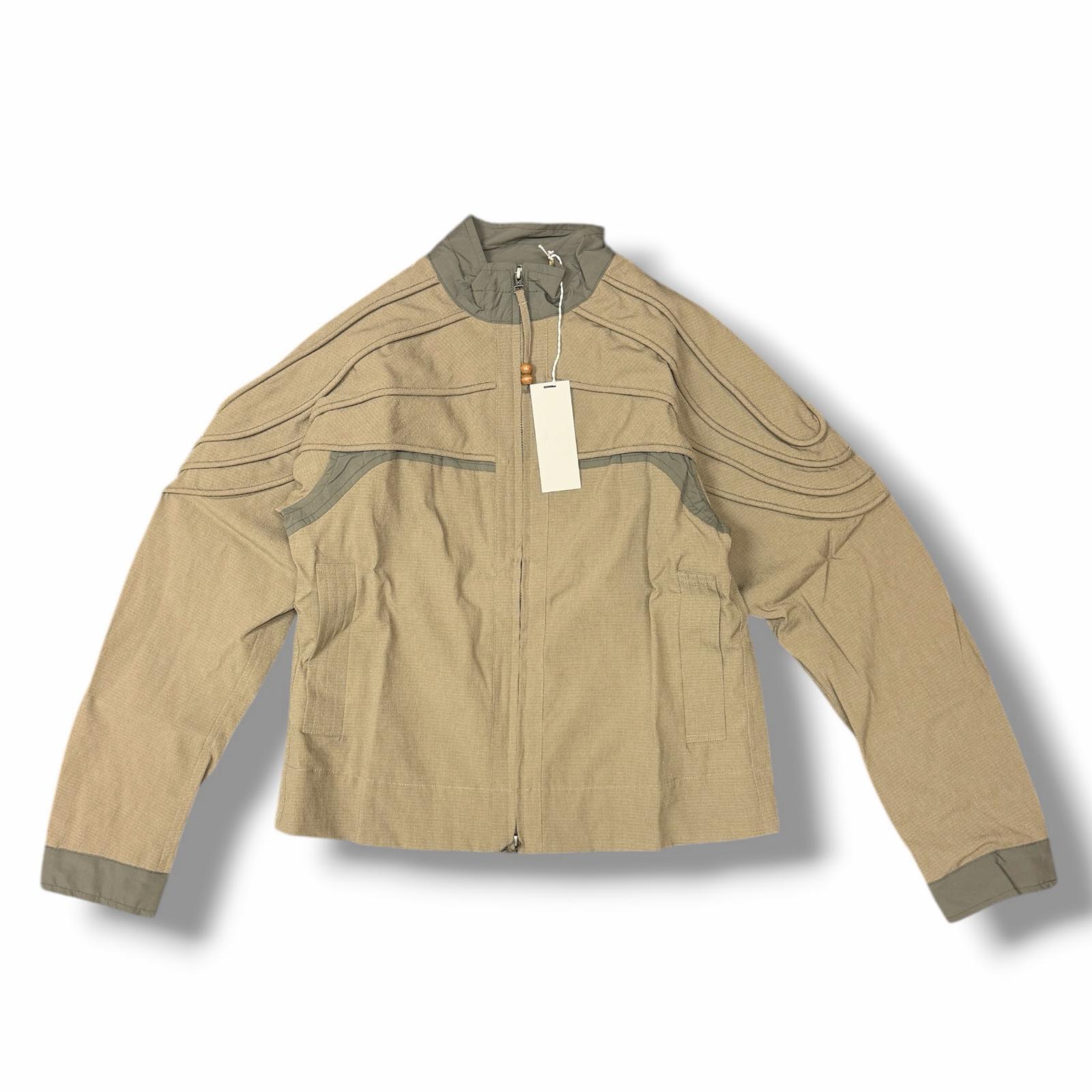 未使用 JIAN YE・ジェンイェ 25SS HERALD JKT 状態SS ヘラルドジャケット ブルゾン JI-25SS-JK03 サイズM オリーブ メンズ （11256M）【中古】