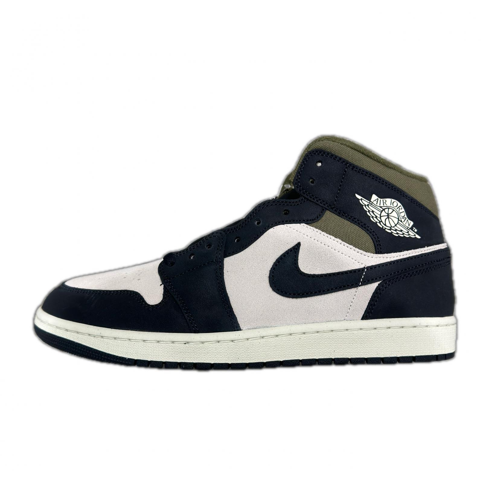 未当て嵌める NIKE・ナイキ Air Jordan 1 Mid SE 物質の状態SS ジョーダン1 スニーカー  HV4091-102 28.5糎 カーキ メンズ （10958M）【中古】