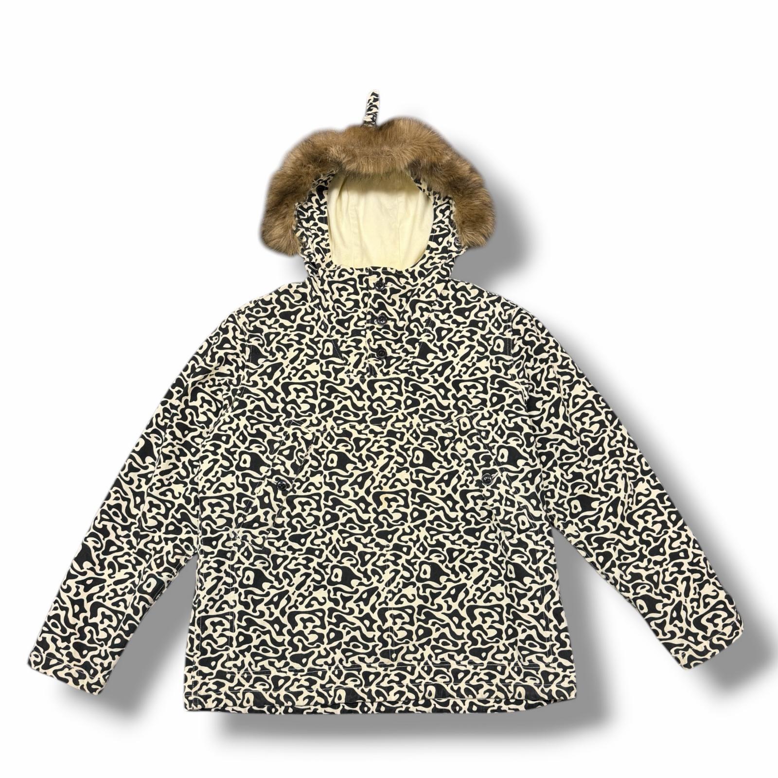Supreme・シュプリーム 13AW Pacific Camo Pullover Jacket 状態B パシフィックカモプルオーバージャケット アノラック サイズL ホワイト メンズ （13481M）【中古】