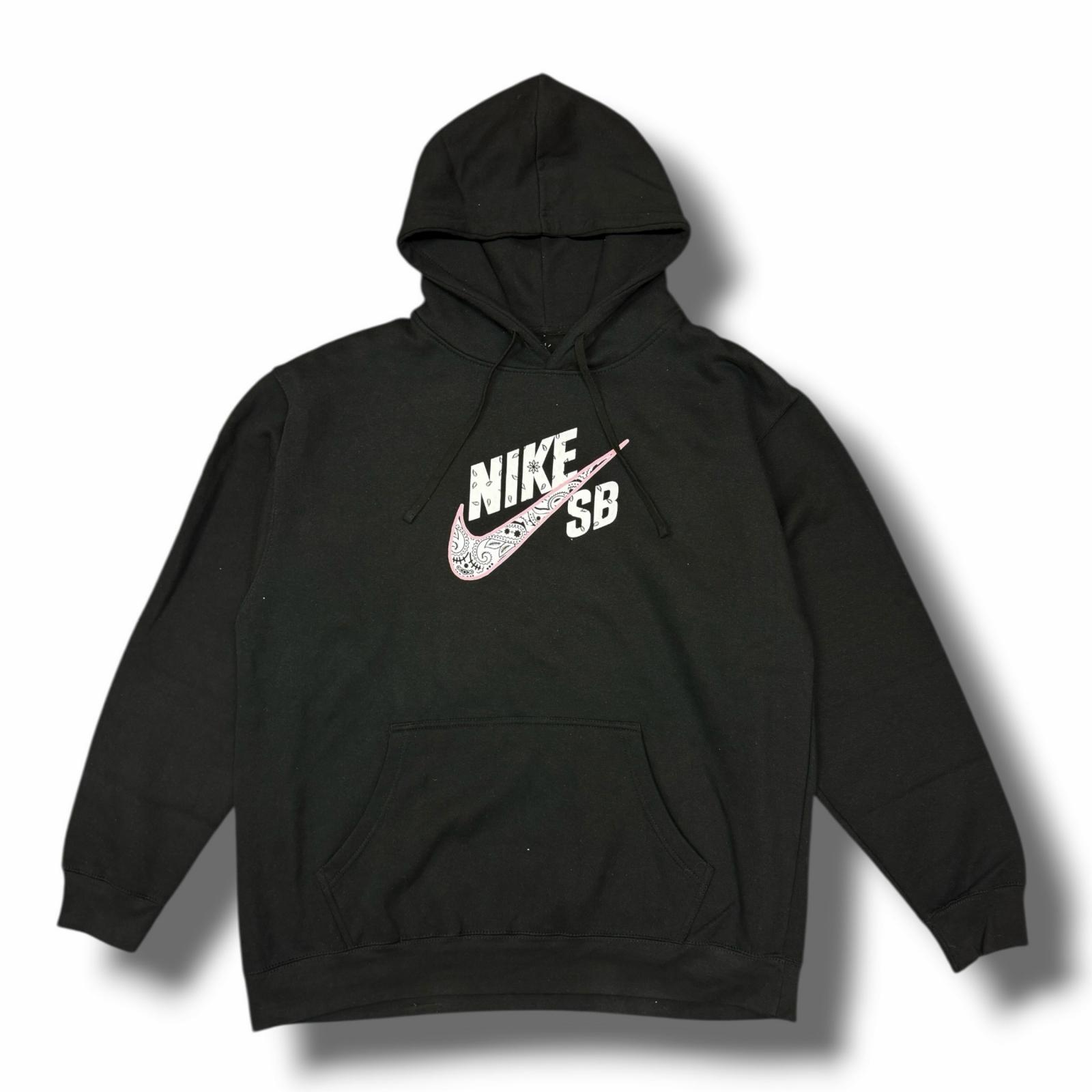 NIKE SB・ナイキエスビー  × CACTUS JACK・カクタスジャック Hoodie 物質の状態A フーディー スウェットパーカー 大きさXXL 黒いこと メンズ （13460M）【中古】