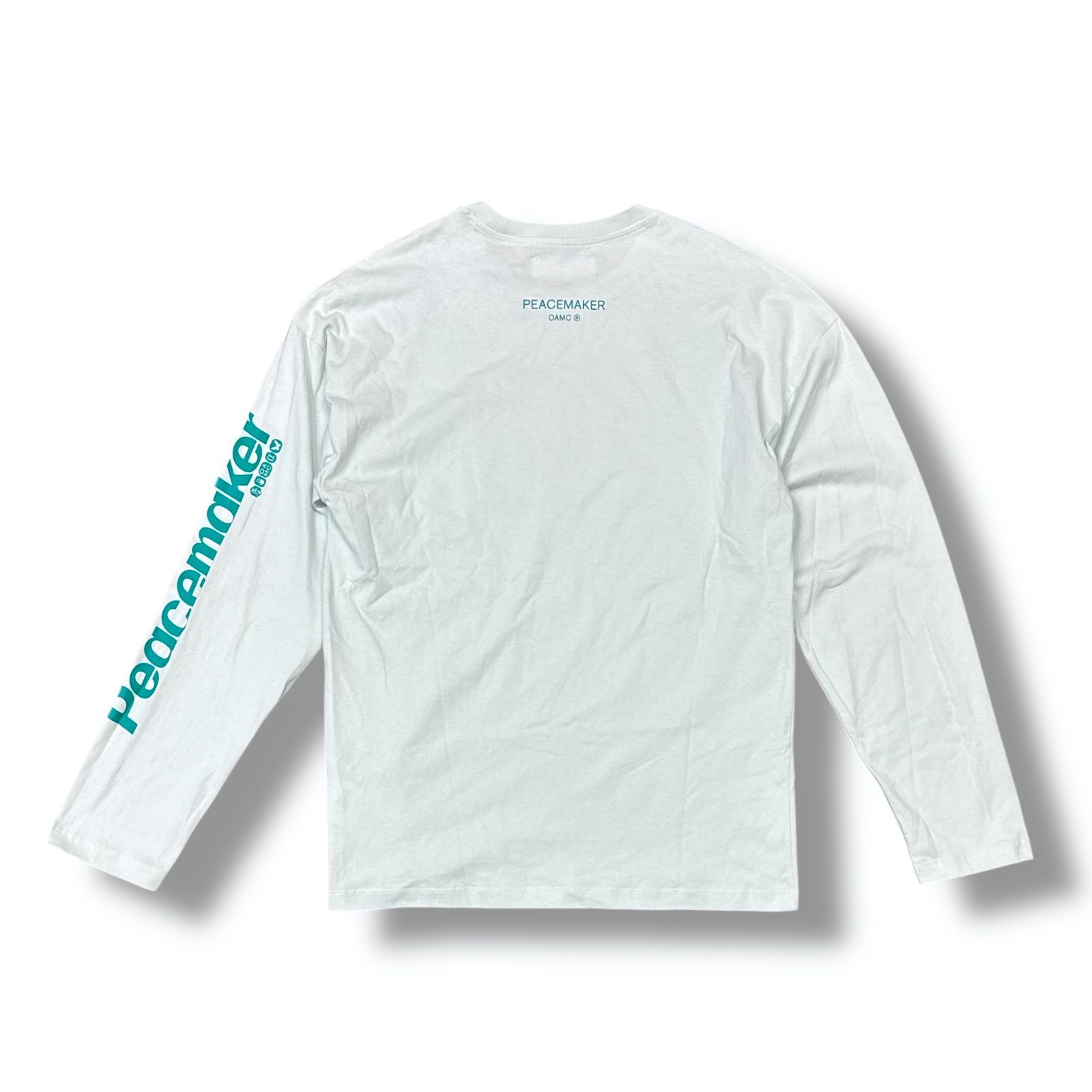 未使用 OAMC・オーエーエムシー 25SS L/S Pocket Tee 状態SS 長袖ポケットTシャツ カットソー PCM1OT04MJE サイズM アイス メンズ （96034A）【中古】