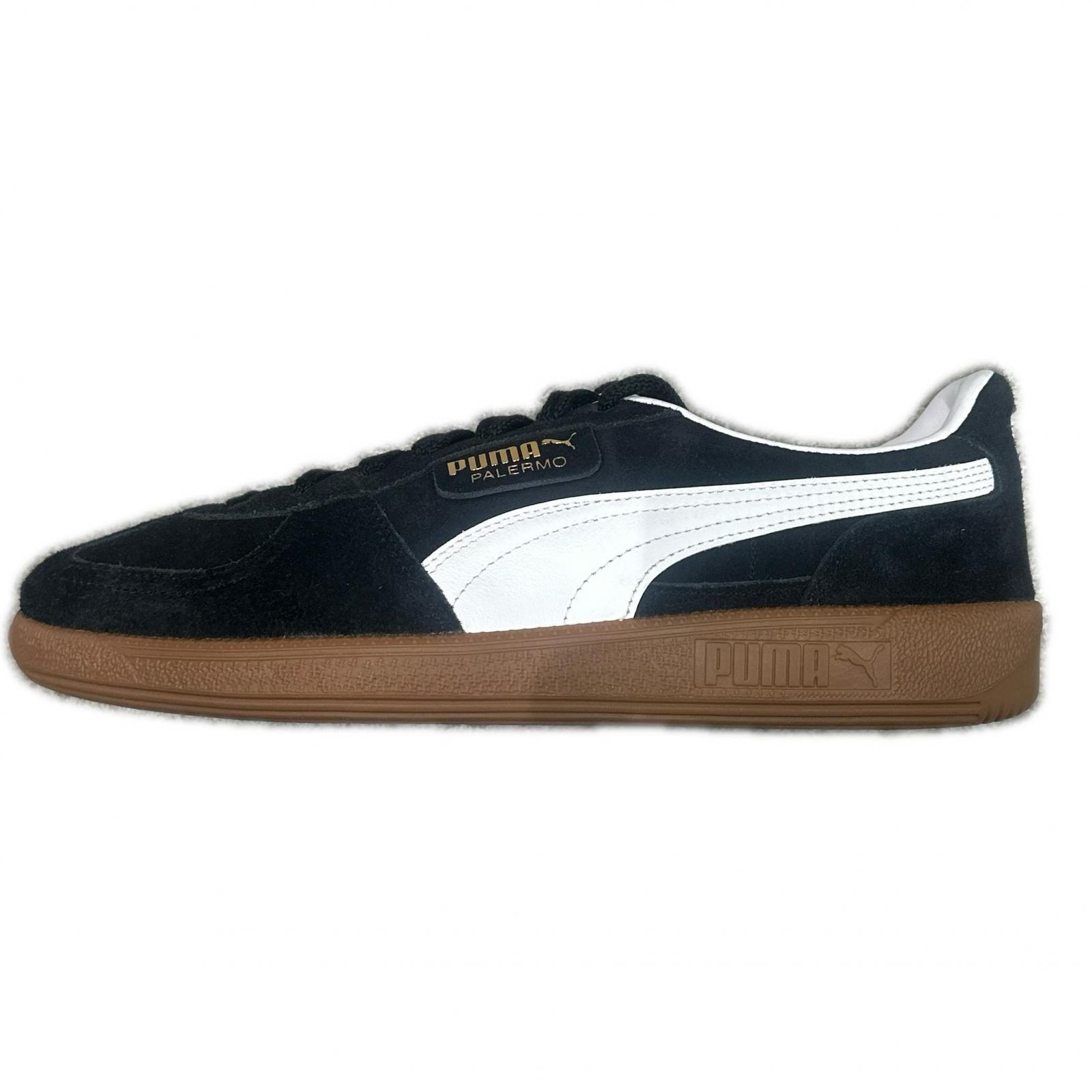 未使用 PUMA・プーマ PALERMO 状態SS パレルモ スニーカー 396463-10 28cm ブラック メンズ （4751M）【中古】