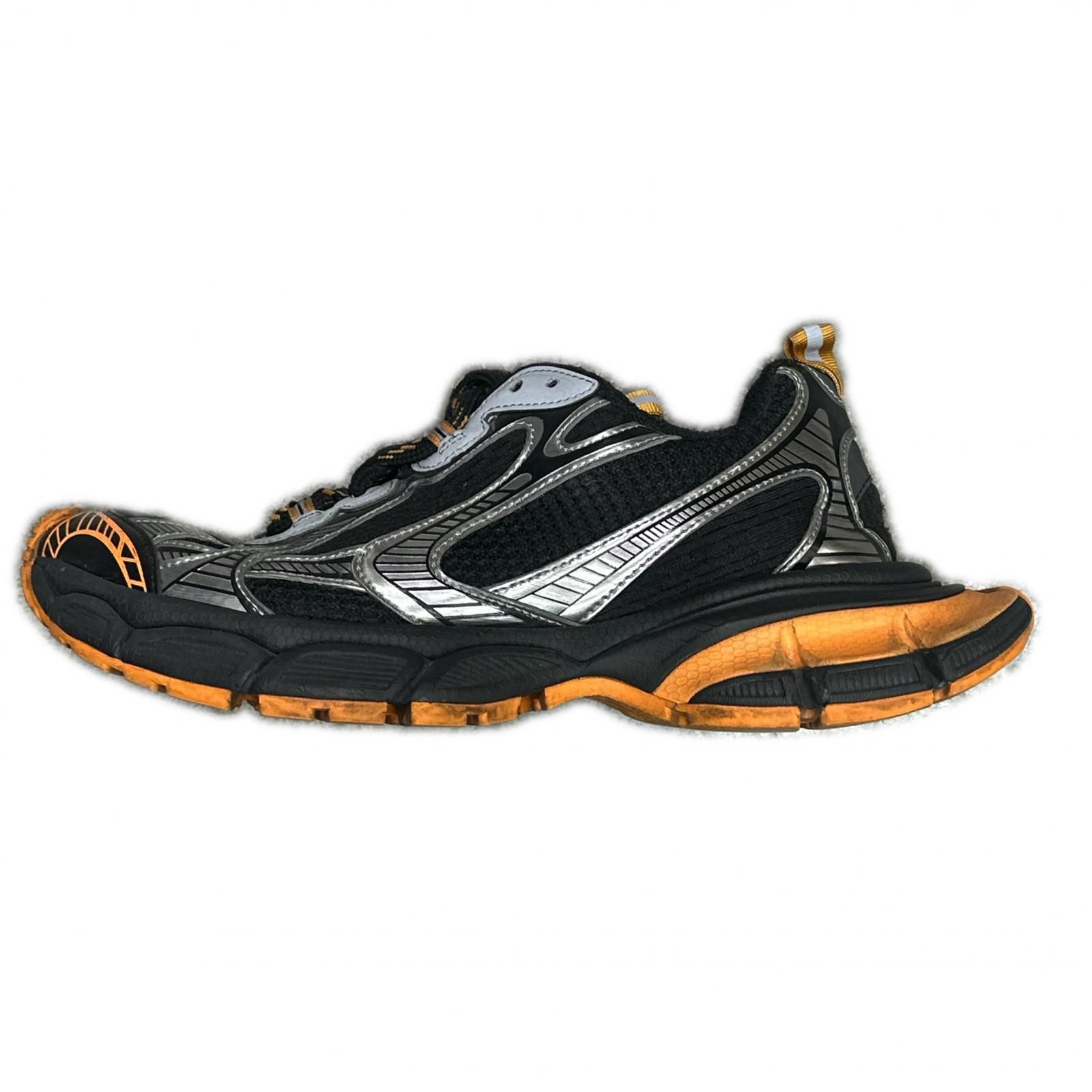 BALENCIAGA・バレンシアガ 3XL 状態A スニーカー 734734 サイズ40 26.5cm ブラック メンズ (13802M)【中古】