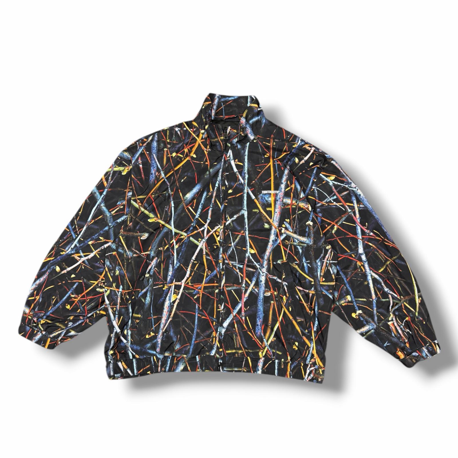TIGHTBOOTH・タイトブース 23AW BRANCH CAMO TRACK JKT 状態A ブランチカモトラックジャケット FW23-JK02 サイズL マルチカラー メンズ （13742M）【中古】 11,544円